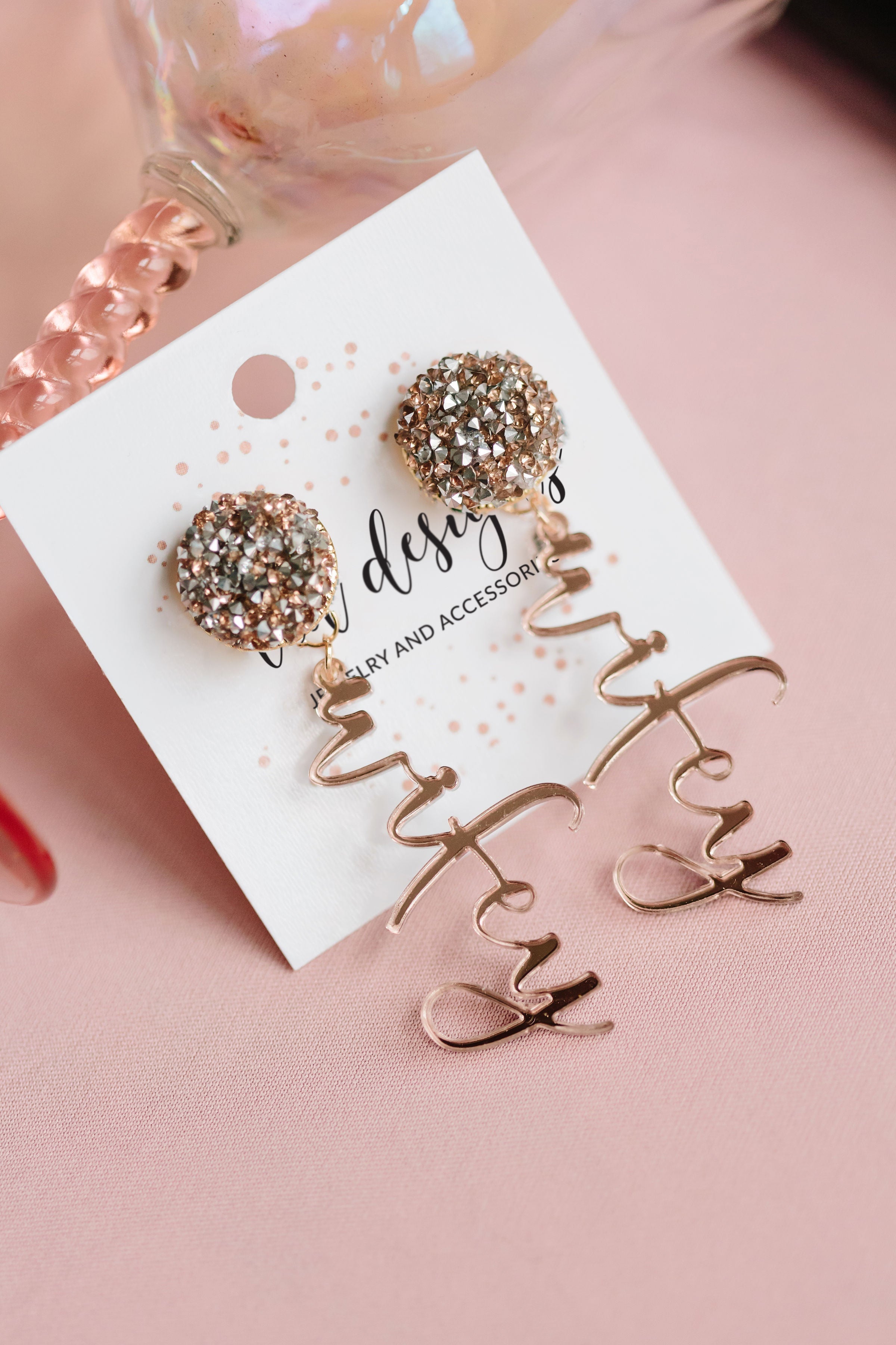 Rose Gold Bling Wifey