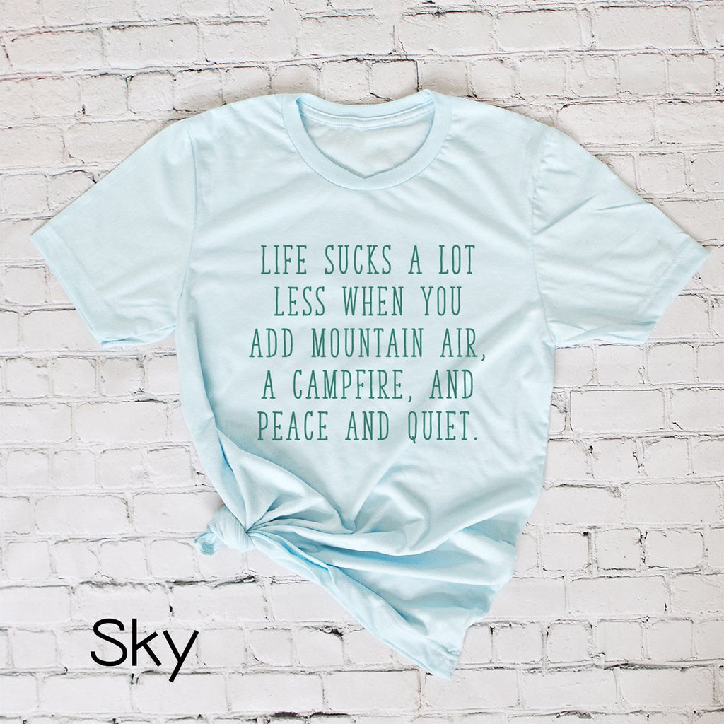 Life Sucks Less Tee-1134