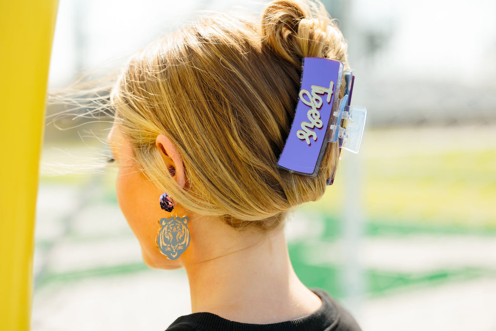Game Day Large Hairclip