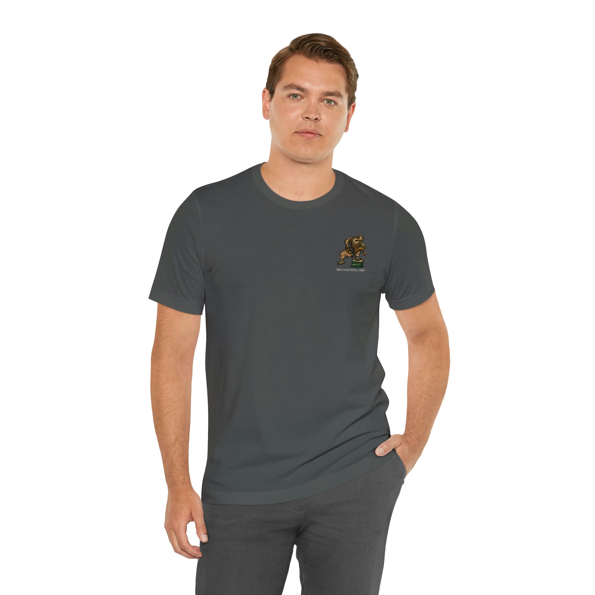 M249 SAW Frog - Front Print - Short Sleeve Tee