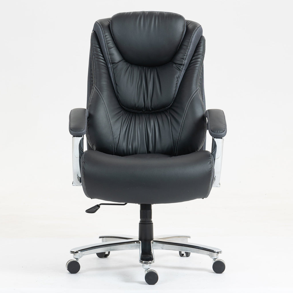 High backrest PU material office chair with adjustable height:9373H-PU