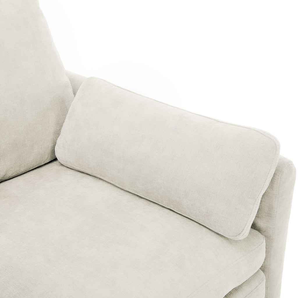 68.1' Cozy Upholstered Loveseat Sofa Oversized Comfy Comfy Cloud Sofa Double Cushion Loveseat Sofa Plush Cushion Sofa Couch for Living Room, Beige