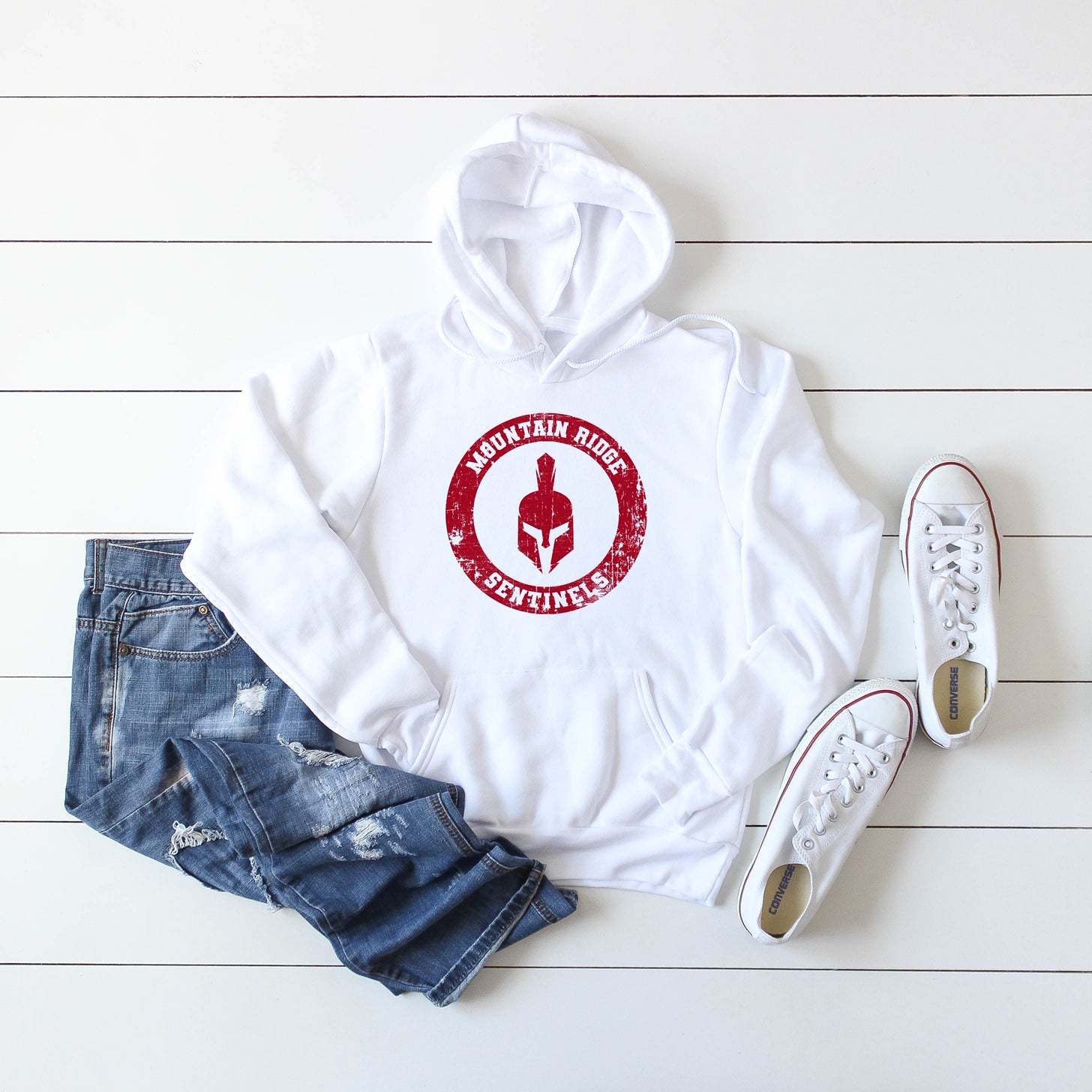 Moutain Ridge Circle Hoodie