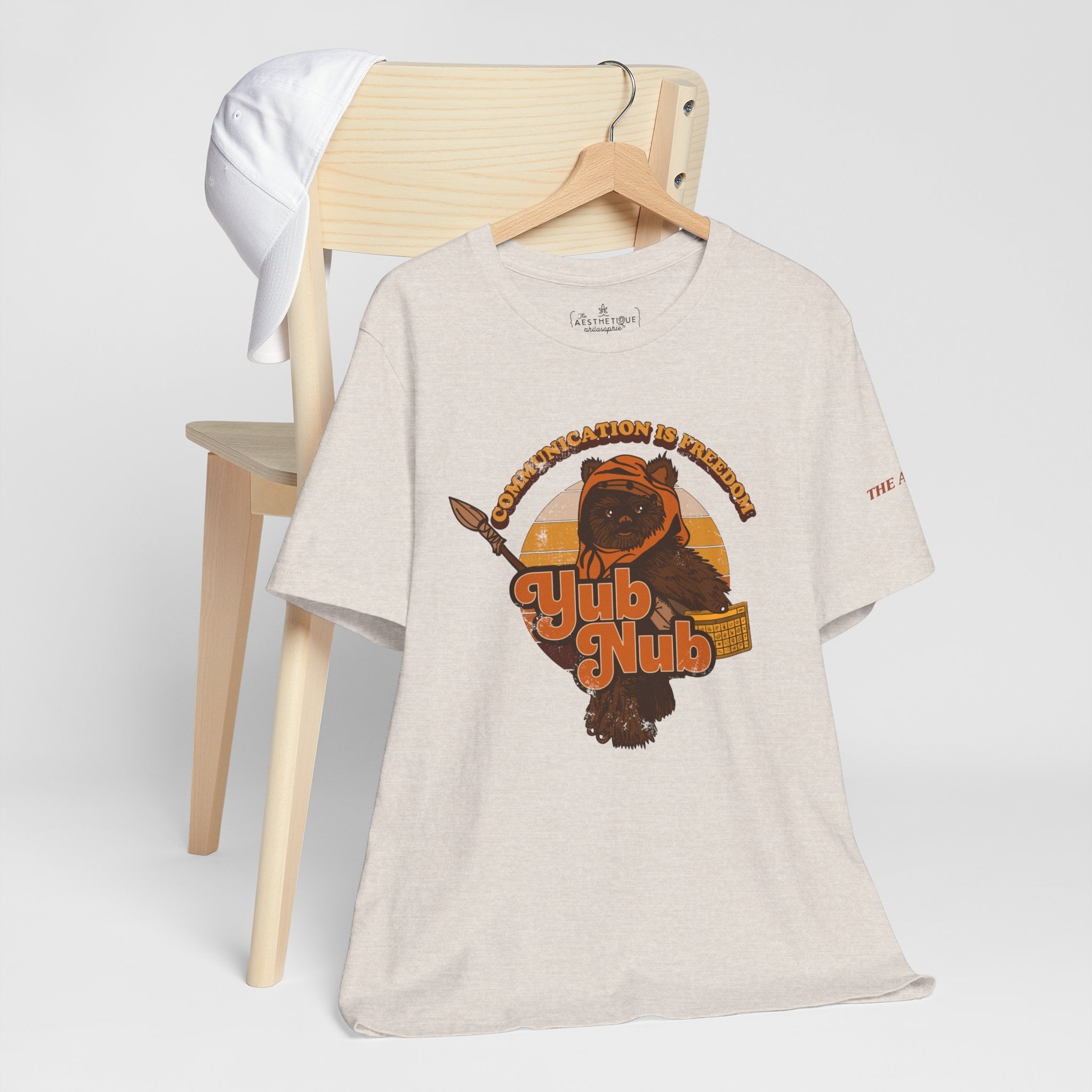Communication is Freedom - Yub Nub - AAC - Unisex Jersey Short Sleeve Tee