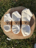 Organic Cotton Ankle Socks- 3 pack