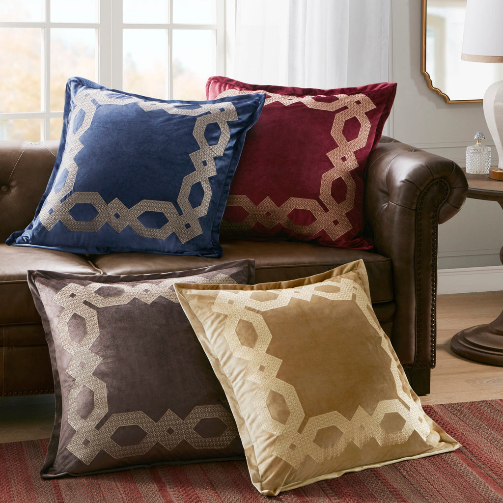 European Pillow Sham Brown 26x26'