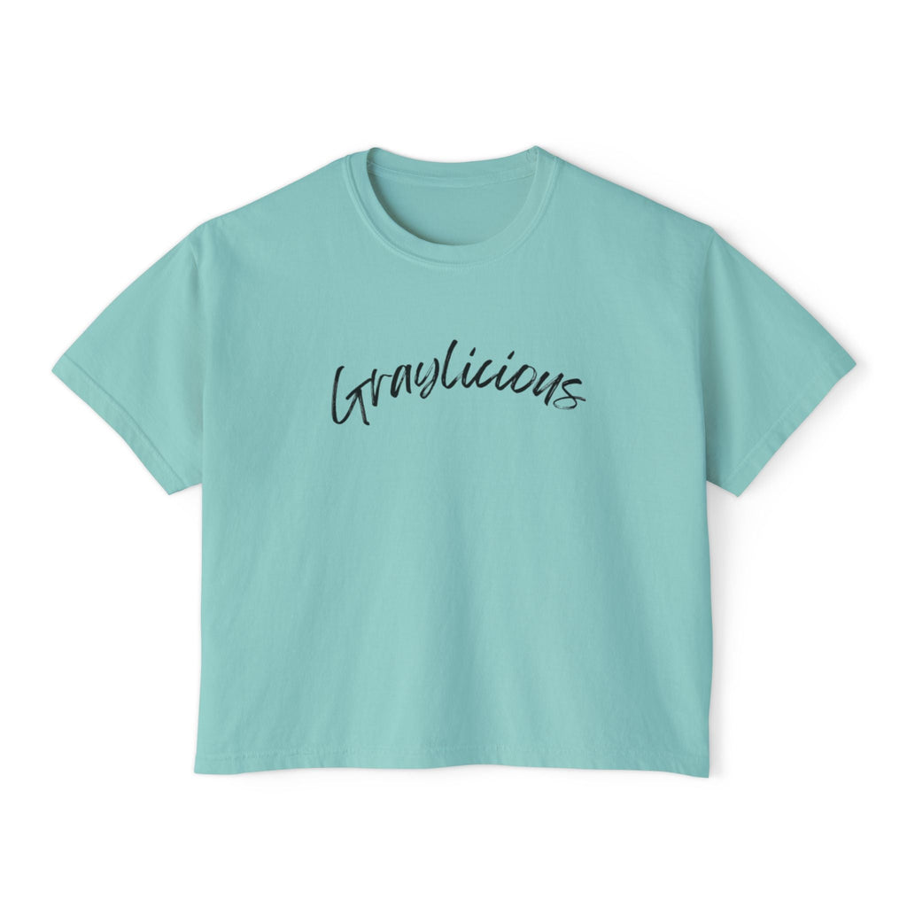 Women's Boxy Tee " Graylicious"