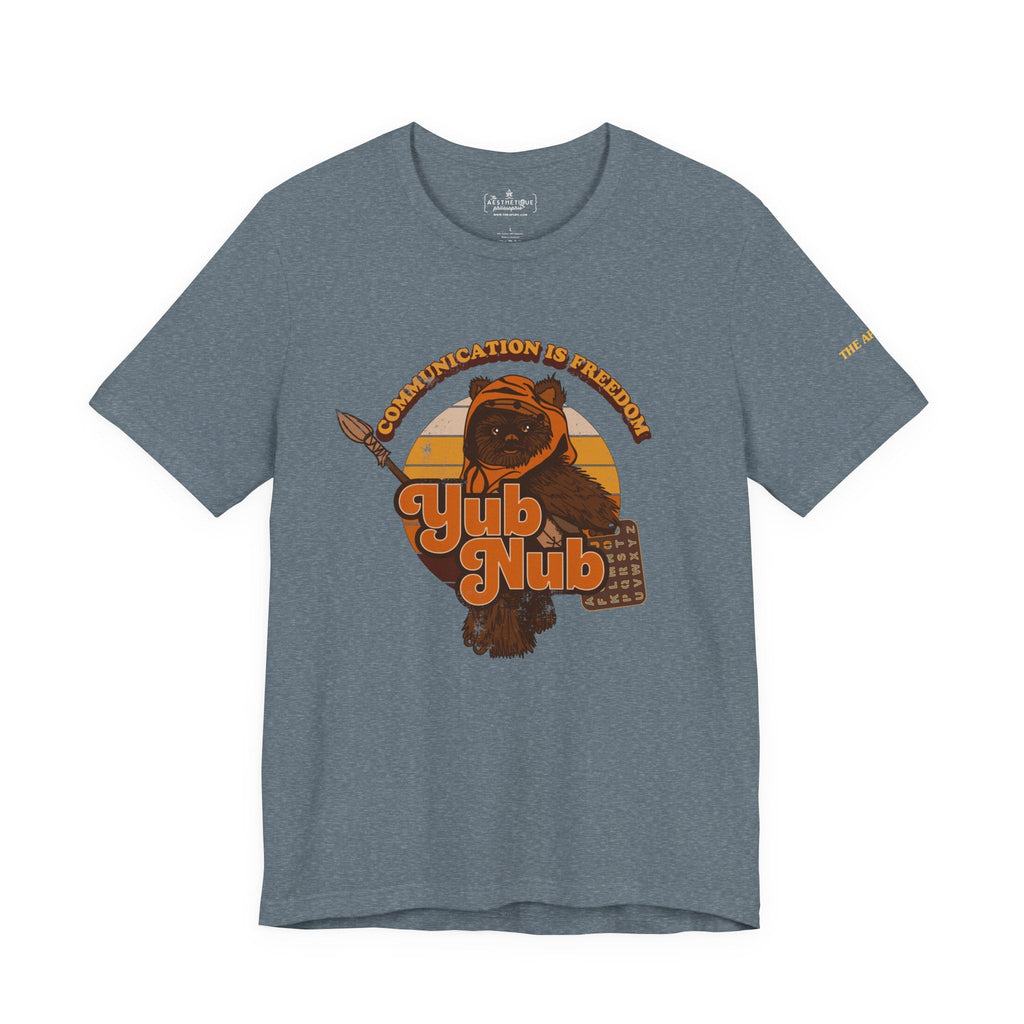 Communication is Freedom - Yub Nub - S2C - Adult Unisex Jersey Short Sleeve Tee