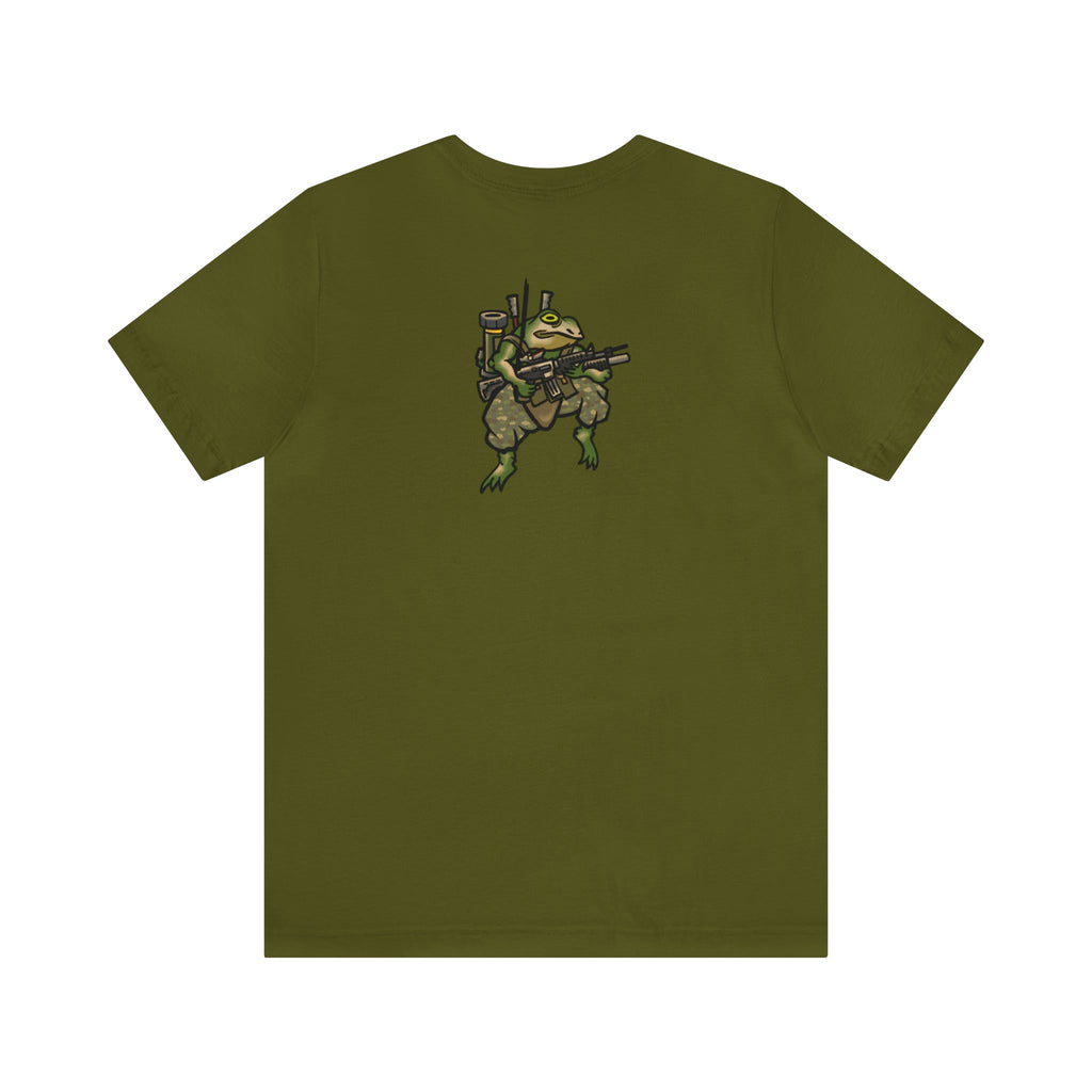 M4 Frog - Back Print - Short Sleeve Tee