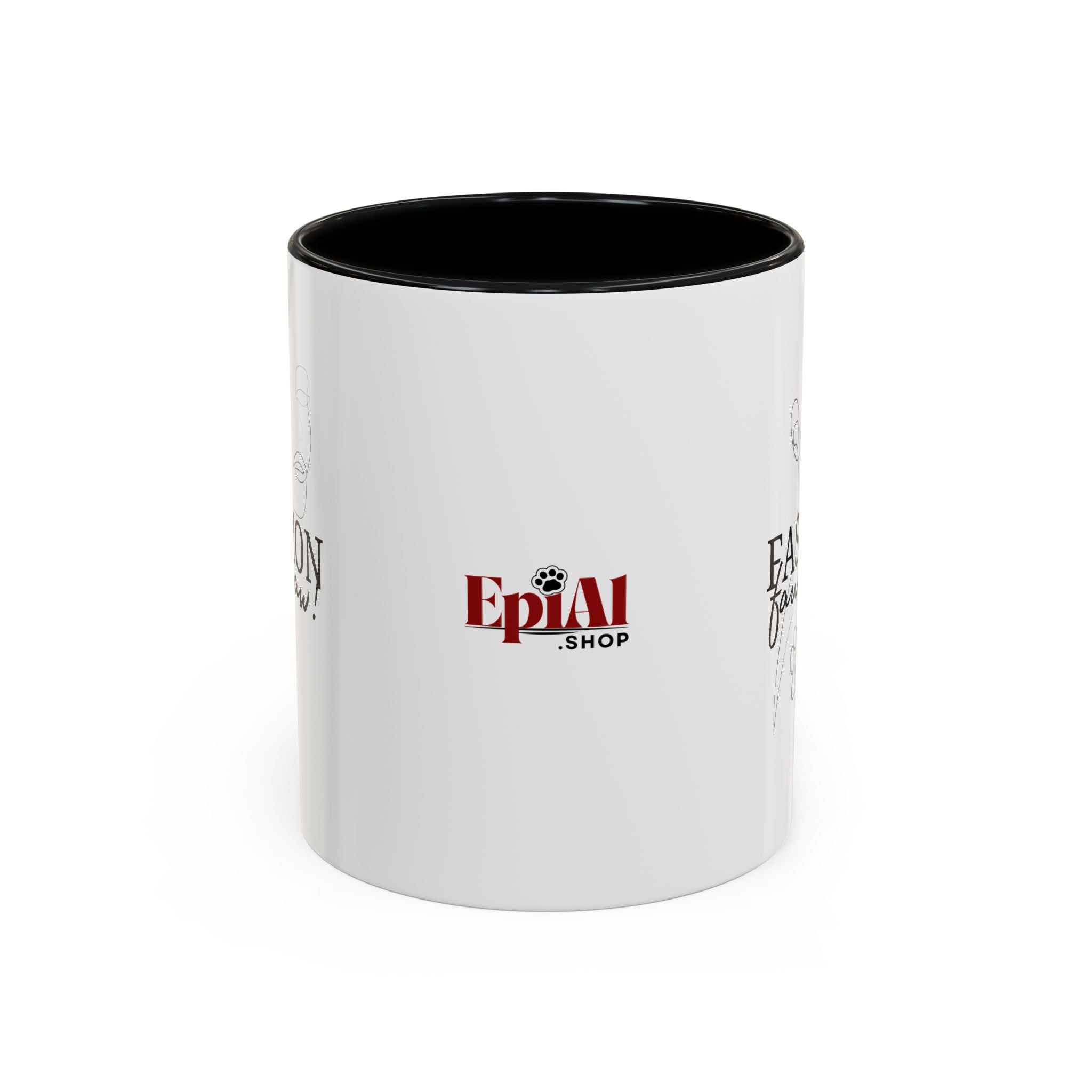 Fashion Faux Paw Accent Coffee Mug (11, 15oz)