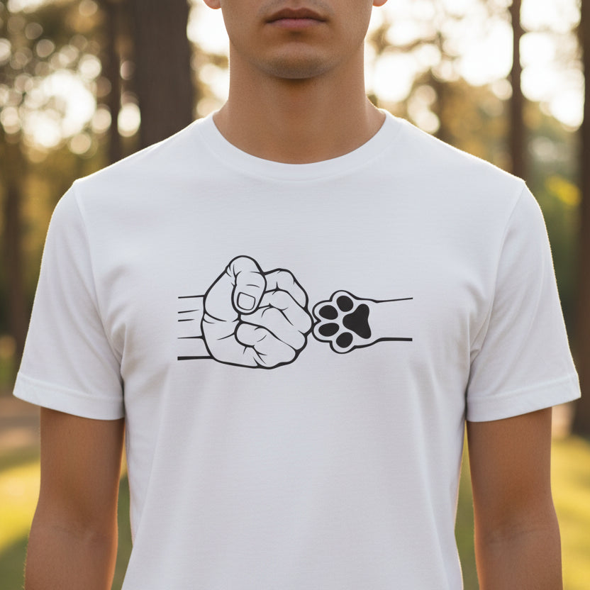 Fist Bump Unisex Heavy Cotton Tee