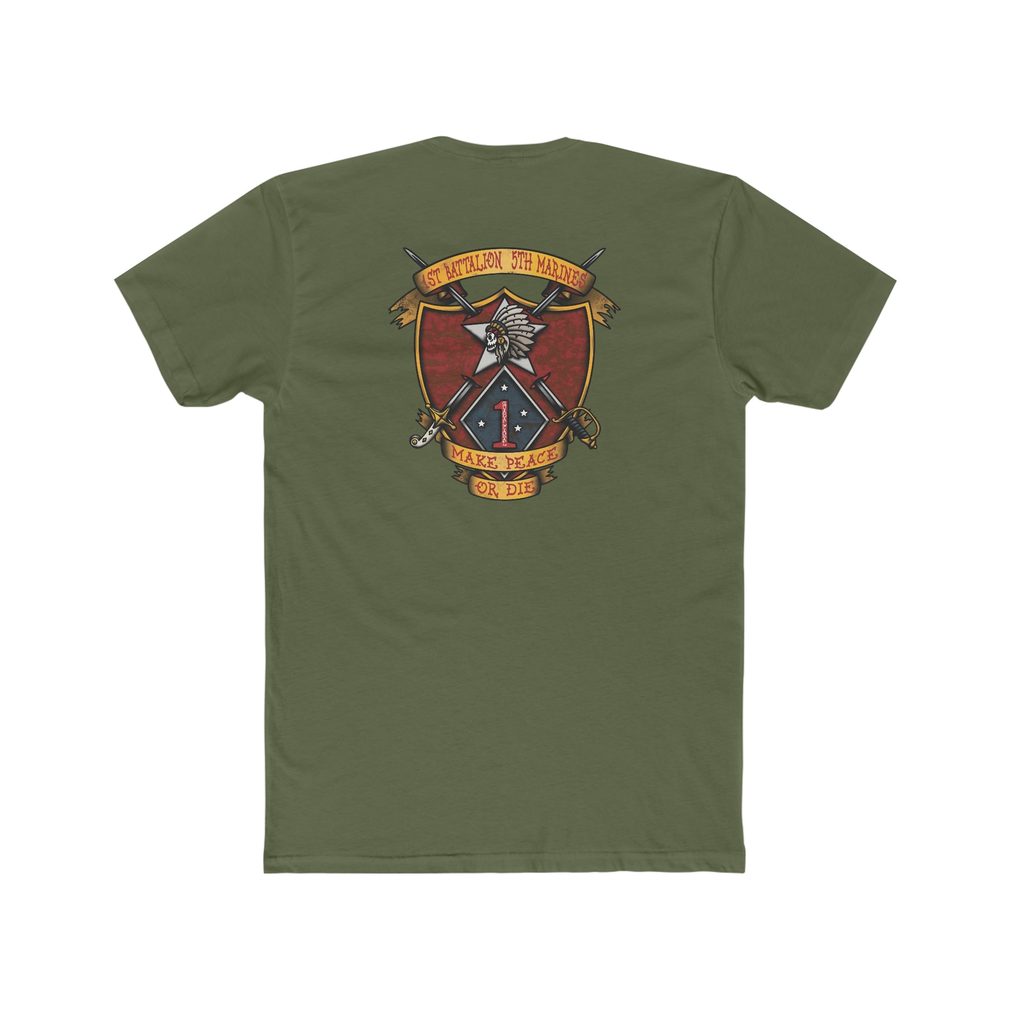 1/5 Geronimo Make Peace or Die - Crew Tee