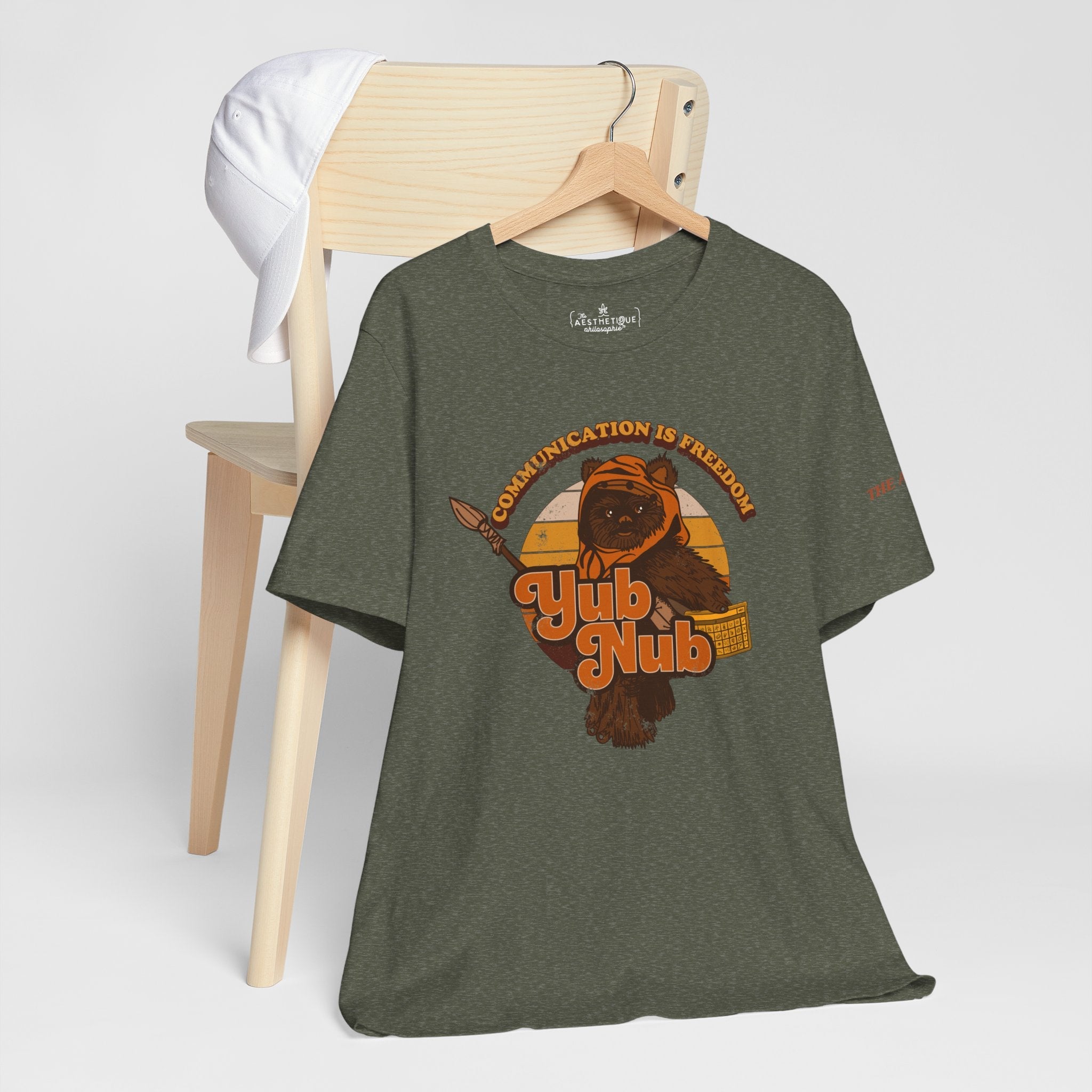 Communication is Freedom - Yub Nub - AAC - Unisex Jersey Short Sleeve Tee