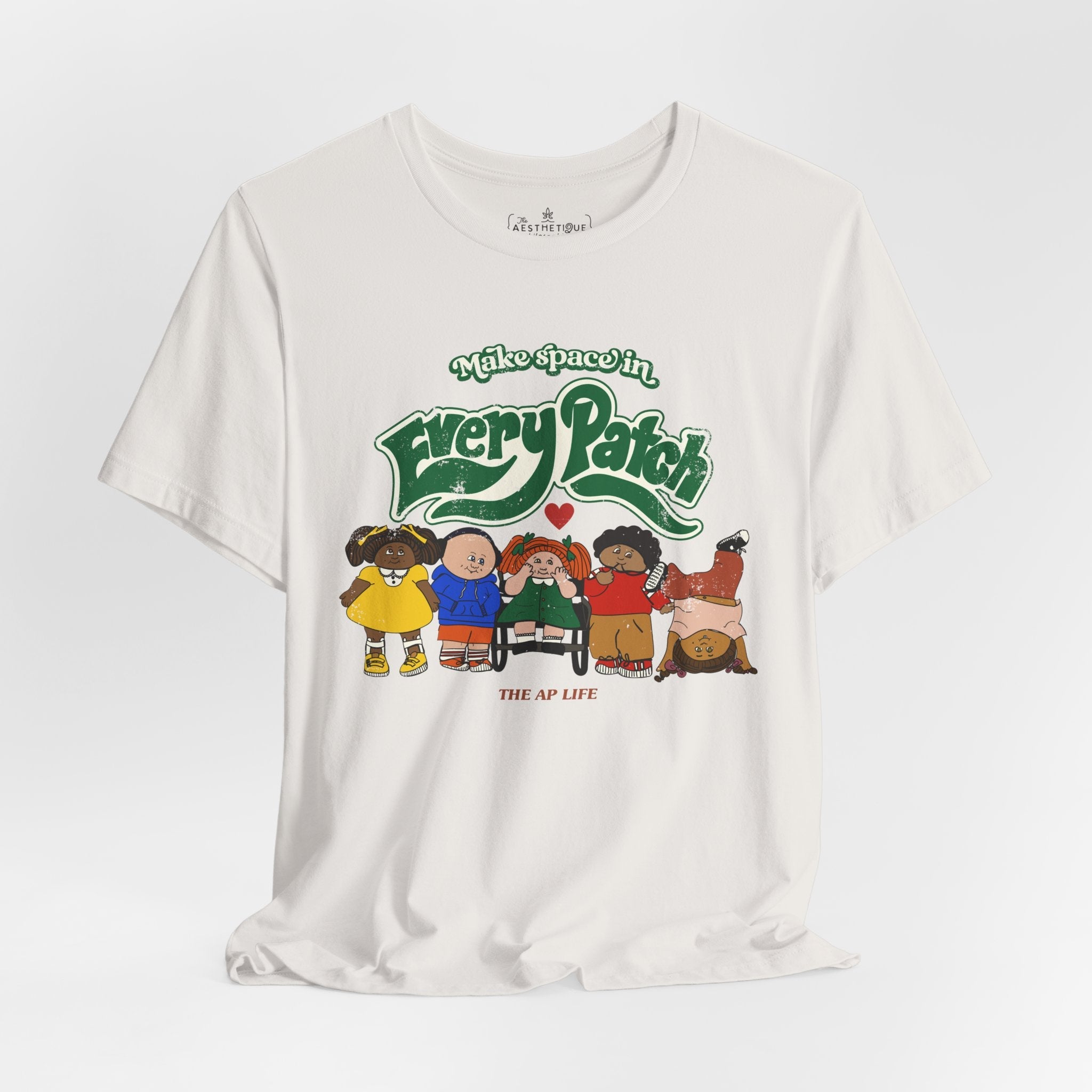 Make Space in Every Patch - Inclusion Matters - Adult Unisex Jersey Tee