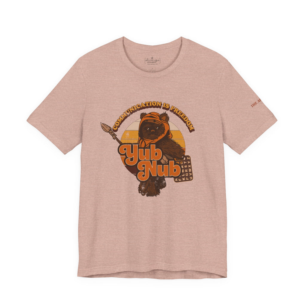 Communication is Freedom - Yub Nub - S2C - Adult Unisex Jersey Short Sleeve Tee