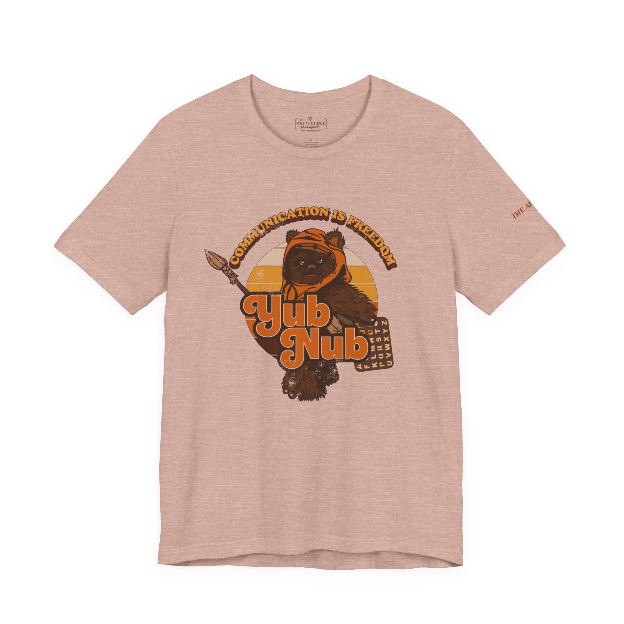 Communication is Freedom - Yub Nub - S2C - Adult Unisex Jersey Short Sleeve Tee