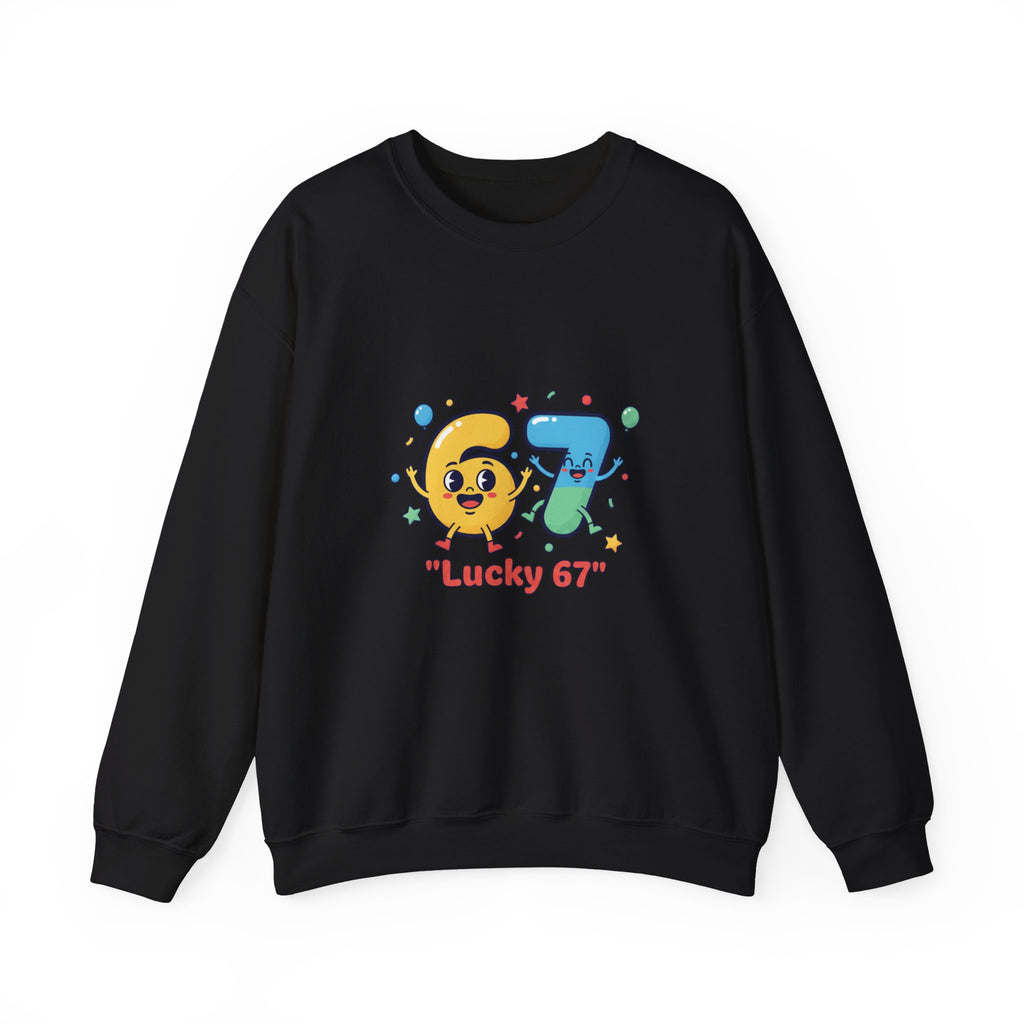 67 Meme Crewneck Sweatshirt | random number meme, absurdist humor