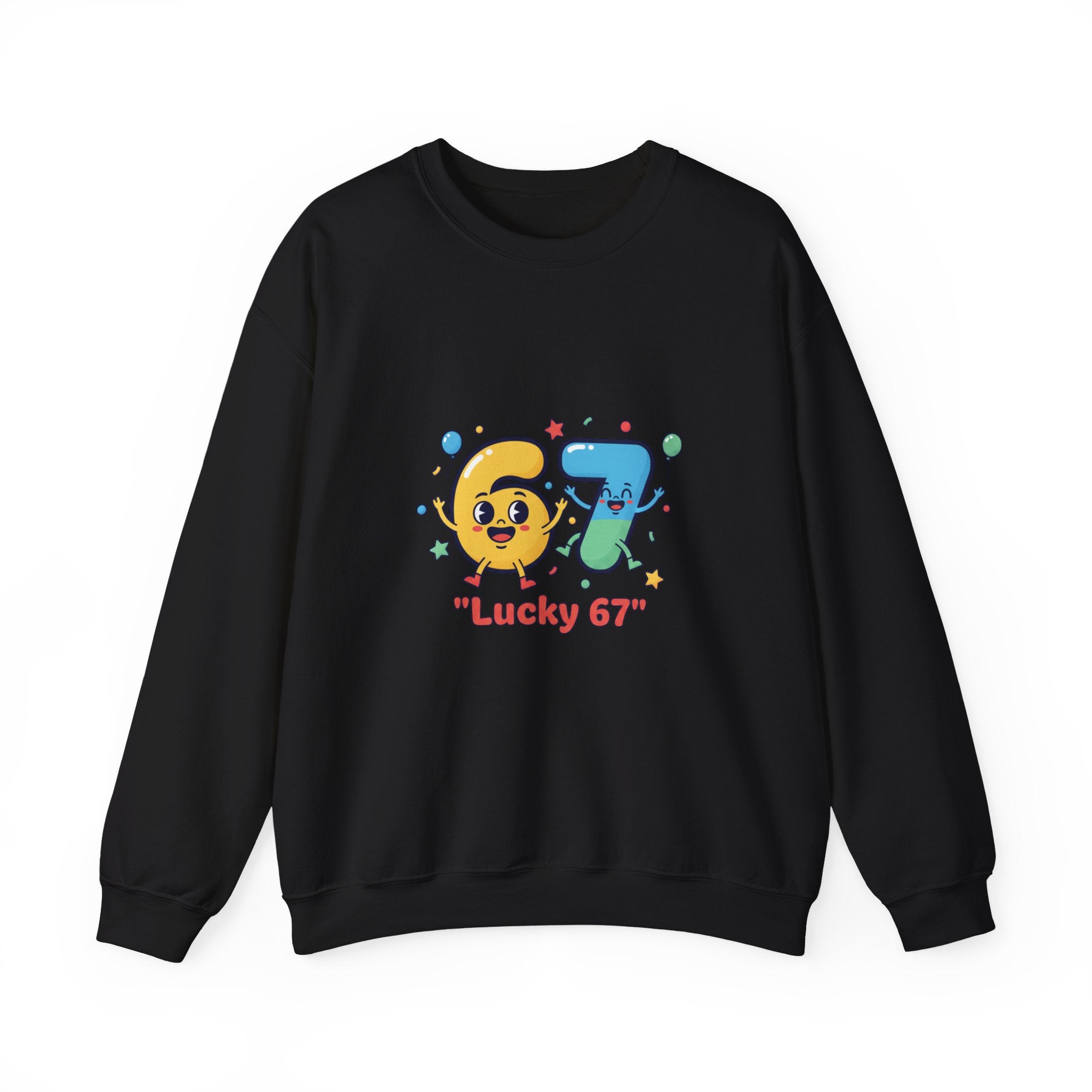 67 Meme Crewneck Sweatshirt | random number meme, absurdist humor