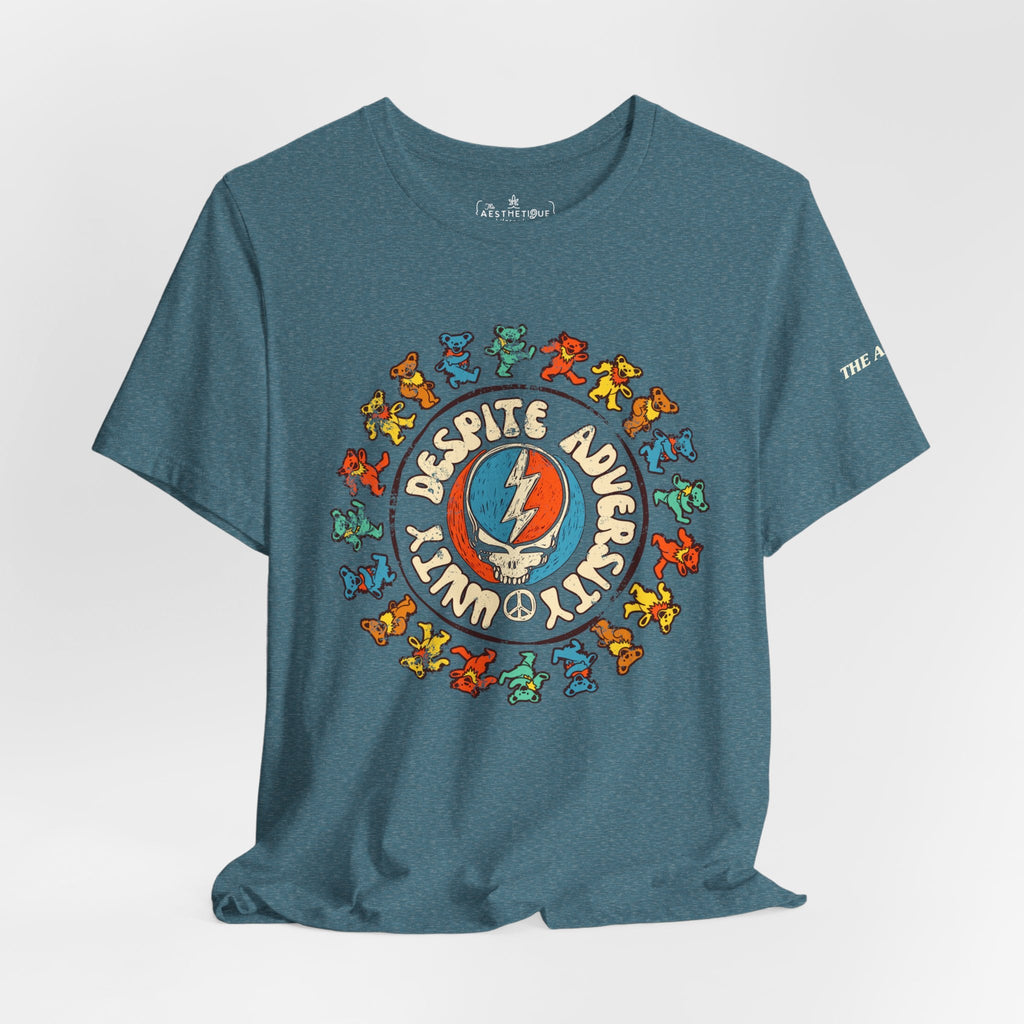 Unity Despite Adversity - Feeding America Fundraiser Tee - Unisex Jersey Short Sleeve Tee