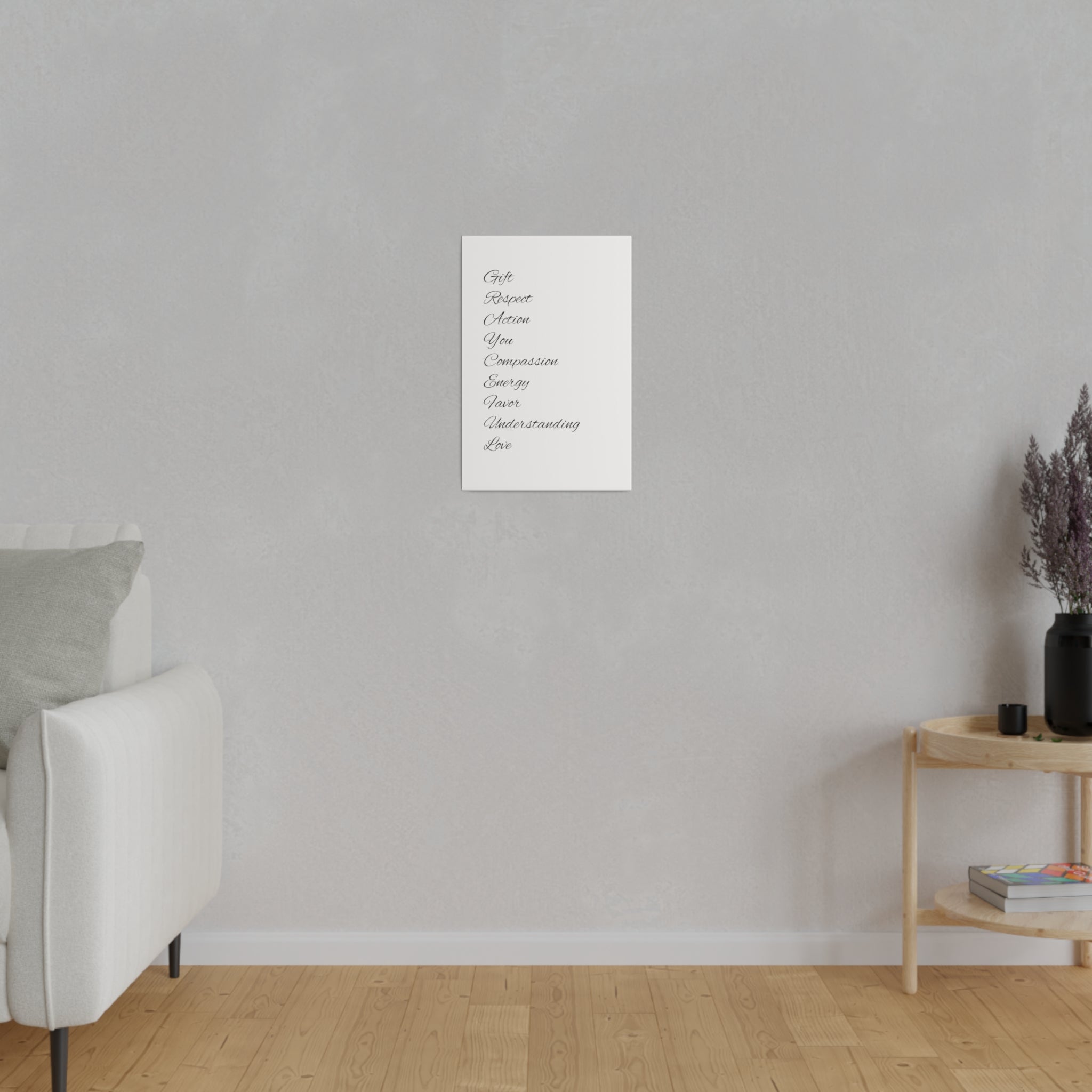 Matte Canvas, Stretched, 0.75"