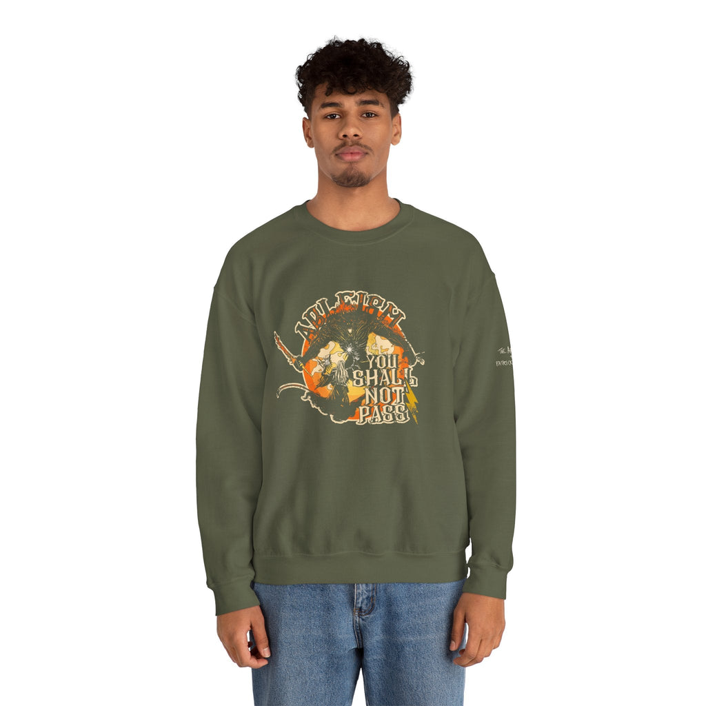 Ableism - You Shall Not Pass - LOTR - Adult Unisex Heavy Blend™ Crewneck Sweatshirt