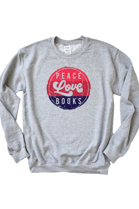 Peace Love Books 1111_gsweat