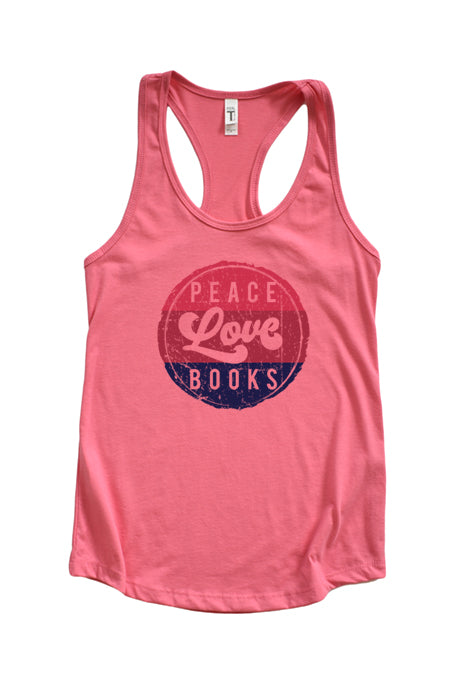 Peace Love Books 1111Tank