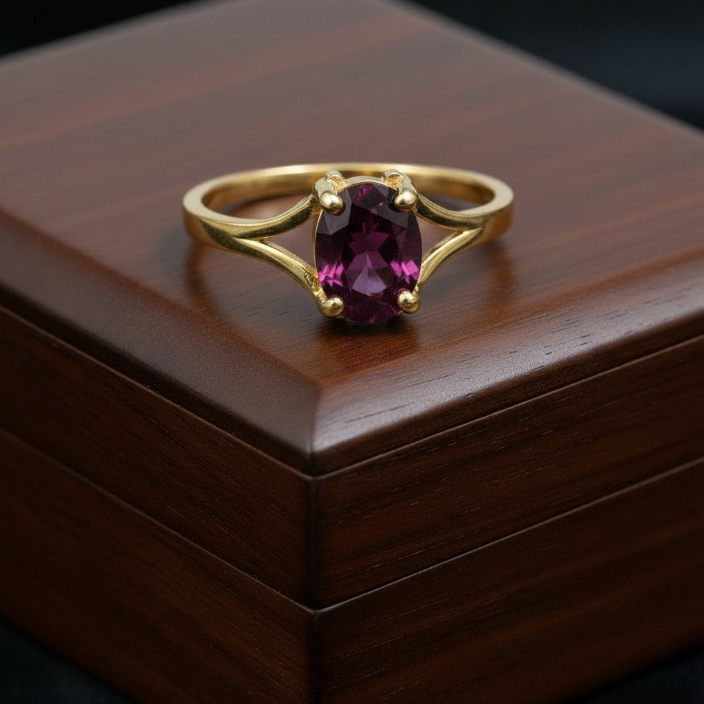 "Eternity" Oval Cremation Ring 6x4mm