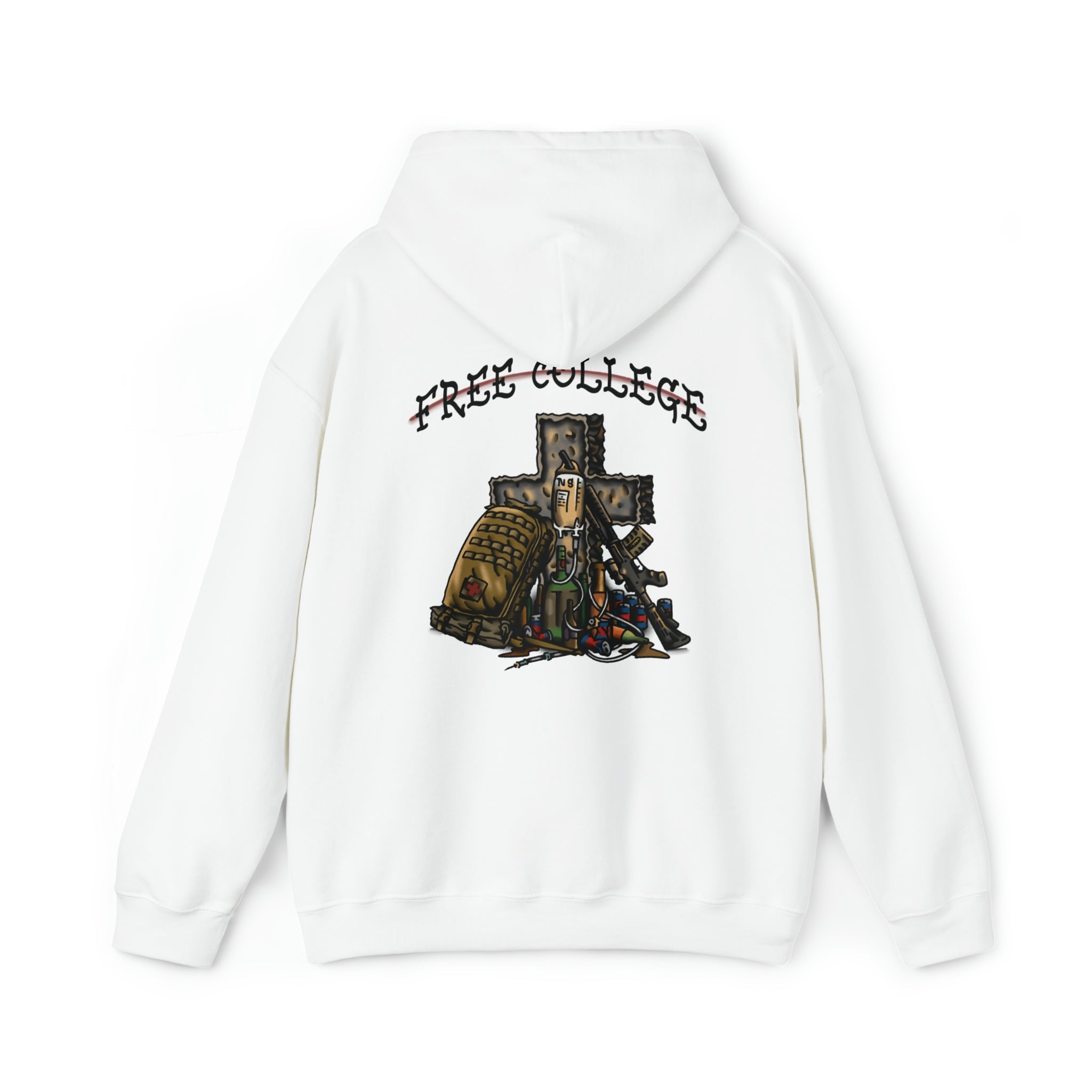 Free College Cross - Hoodie