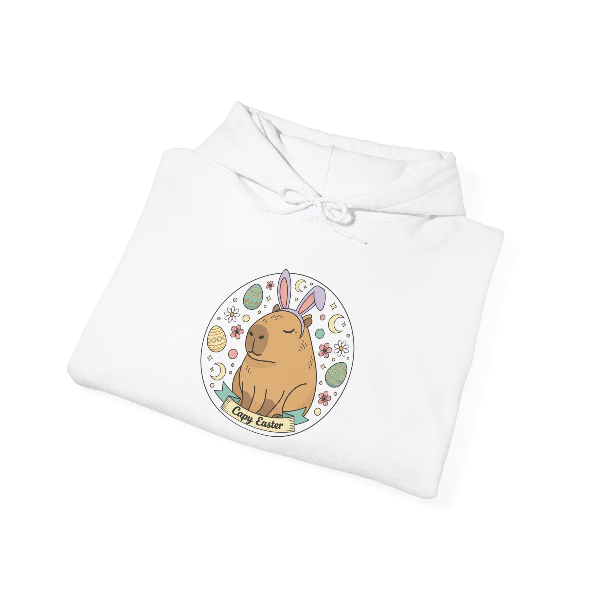 Easter Bunny Aesthetic Hoodie | pastel spring, vintage Easter cottagecore