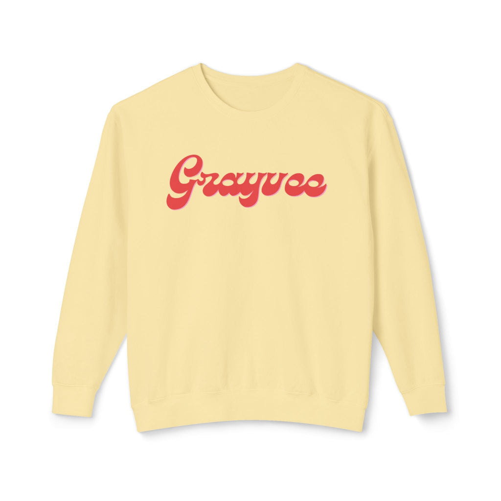 Unisex Lightweight Crewneck Sweatshirt "Grayvee"