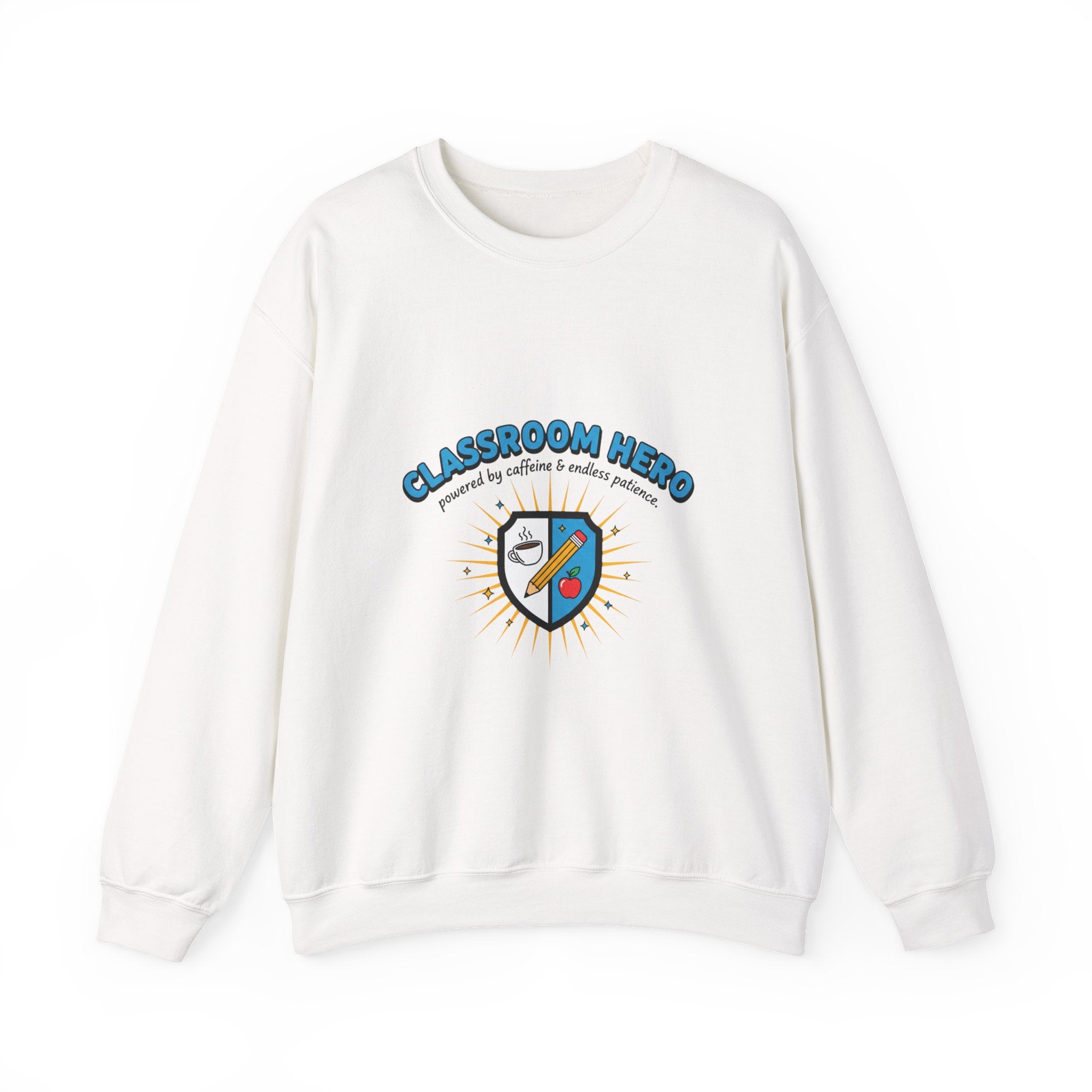 Classroom Hero Crewneck Sweatshirt | Teacher Appreciation, Teacher Life