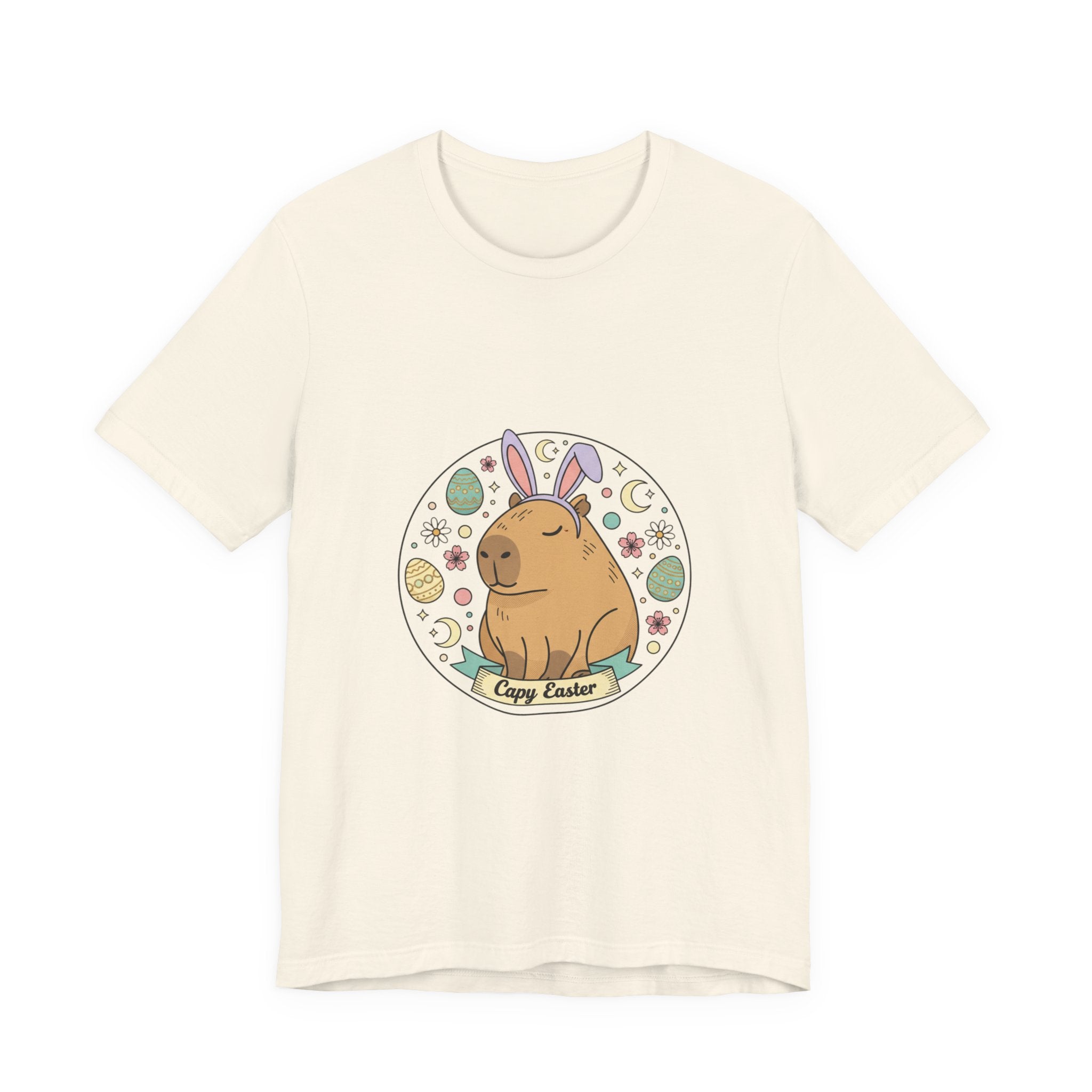 Cozy Easter Bunny Aesthetic Tee | Pastel Spring, Vintage Easter Cottagecore