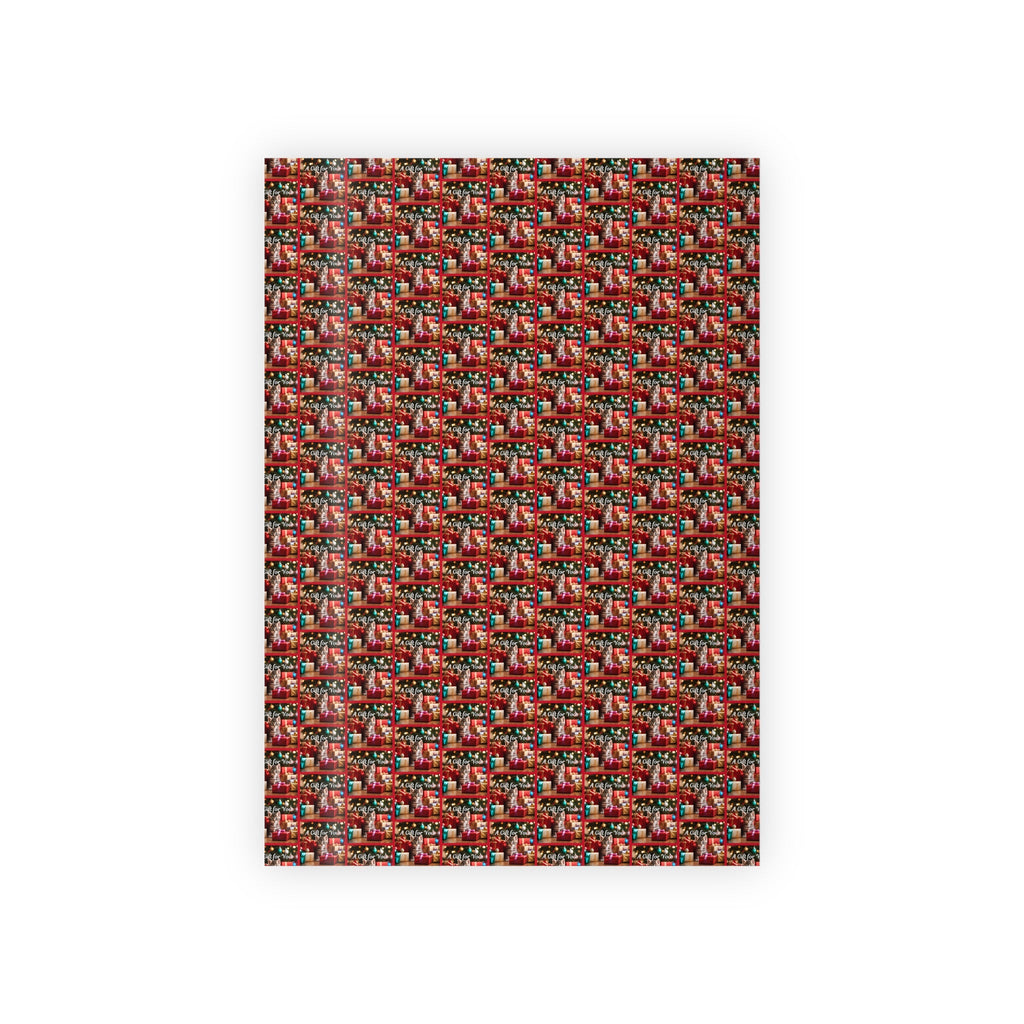 A Gift for You Kitten Gift Wrapping Paper Rolls, 1pc
