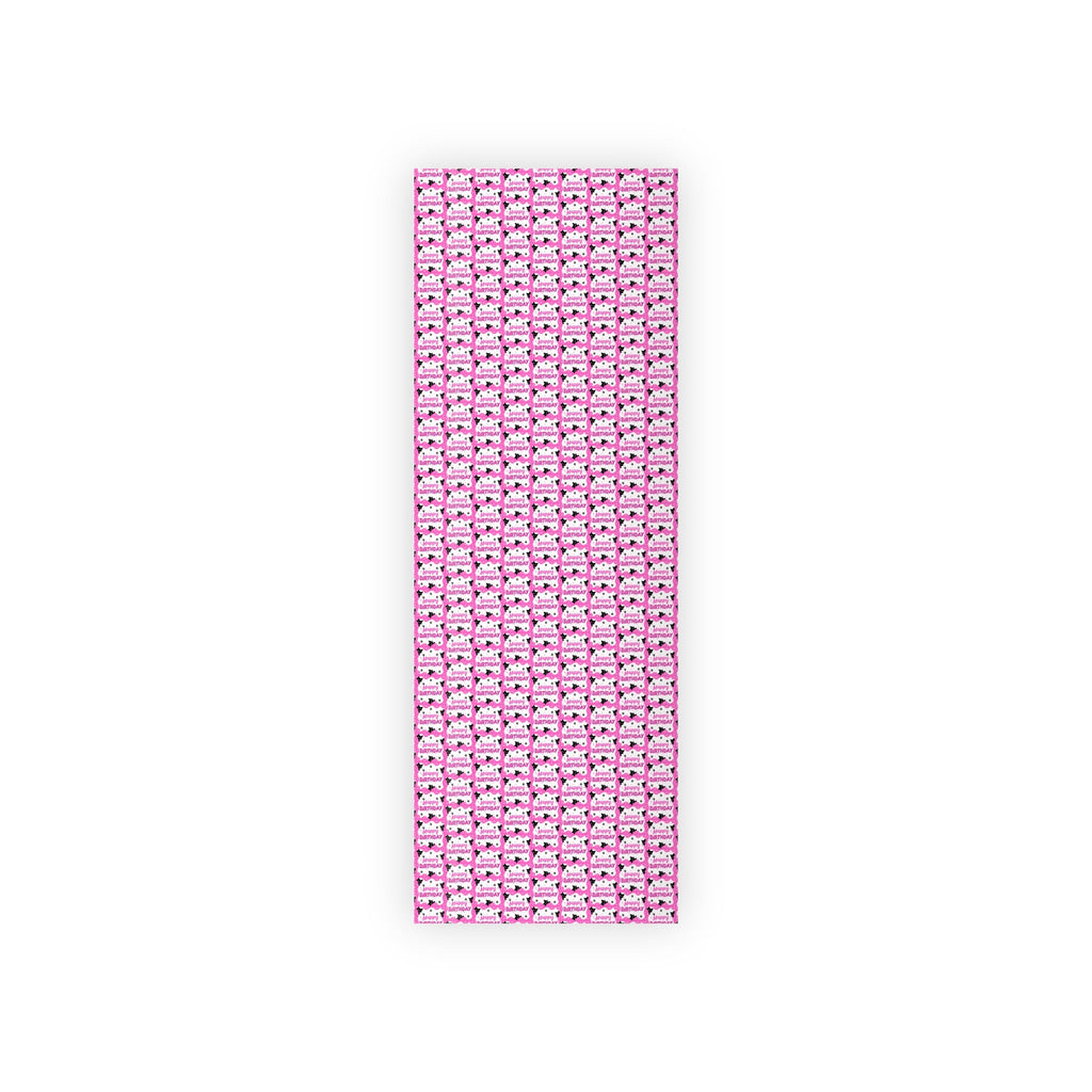 Pink Kitty Birthday Wrapping Paper Roll – Perfect for Gifts and Parties