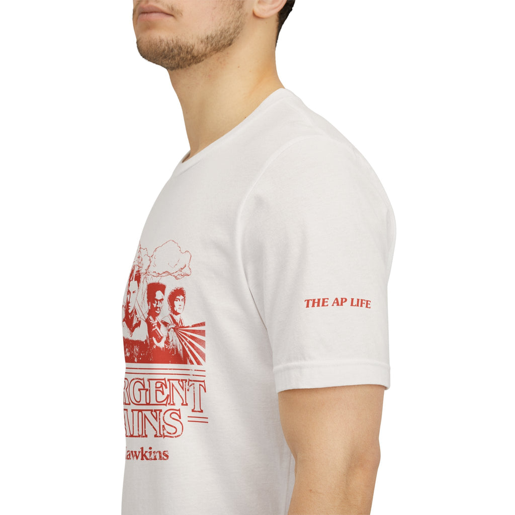 Divergent Brains Saved Hawkins - Adult Unisex Jersey Tee