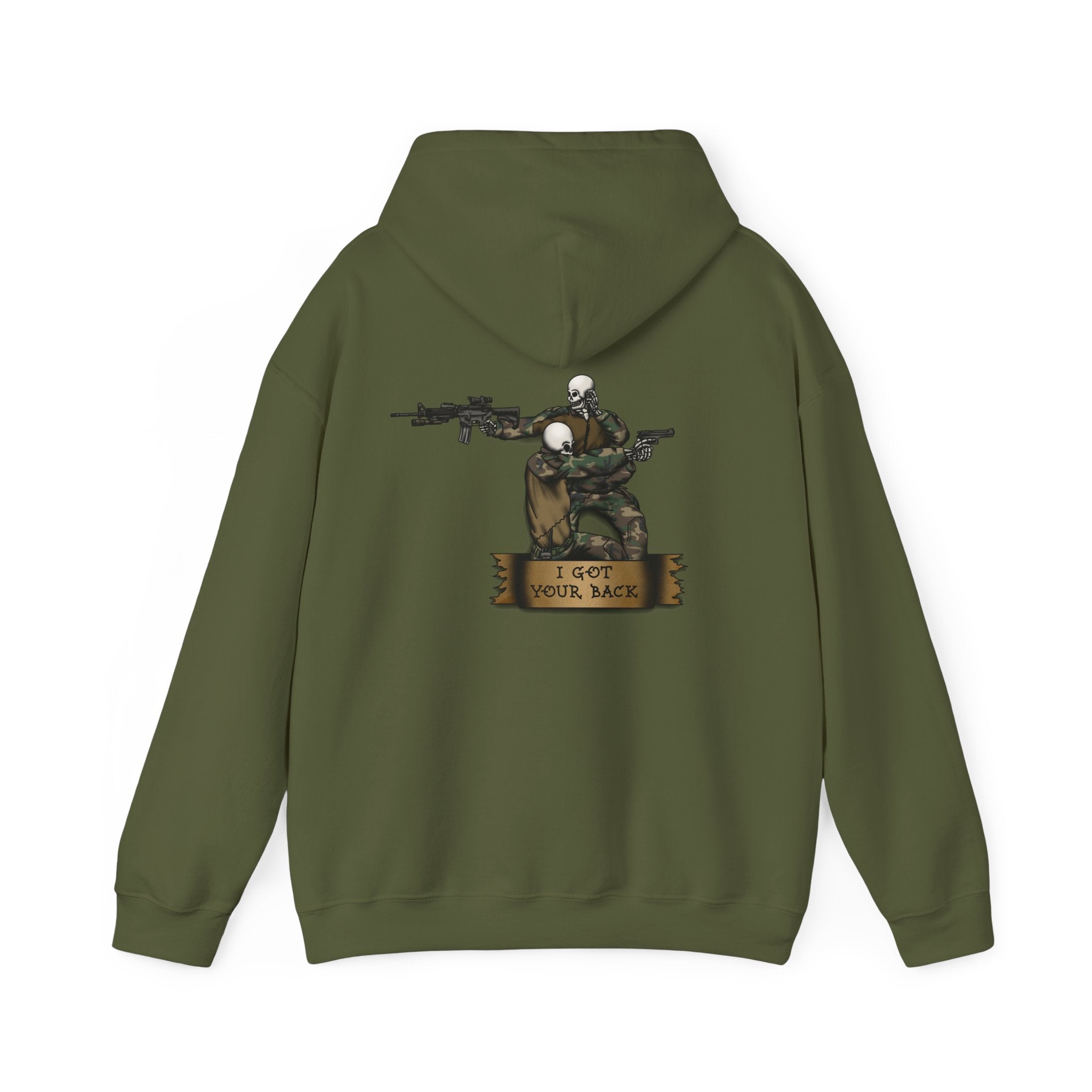 "I Got Your Back" Skeletons - Hoodie