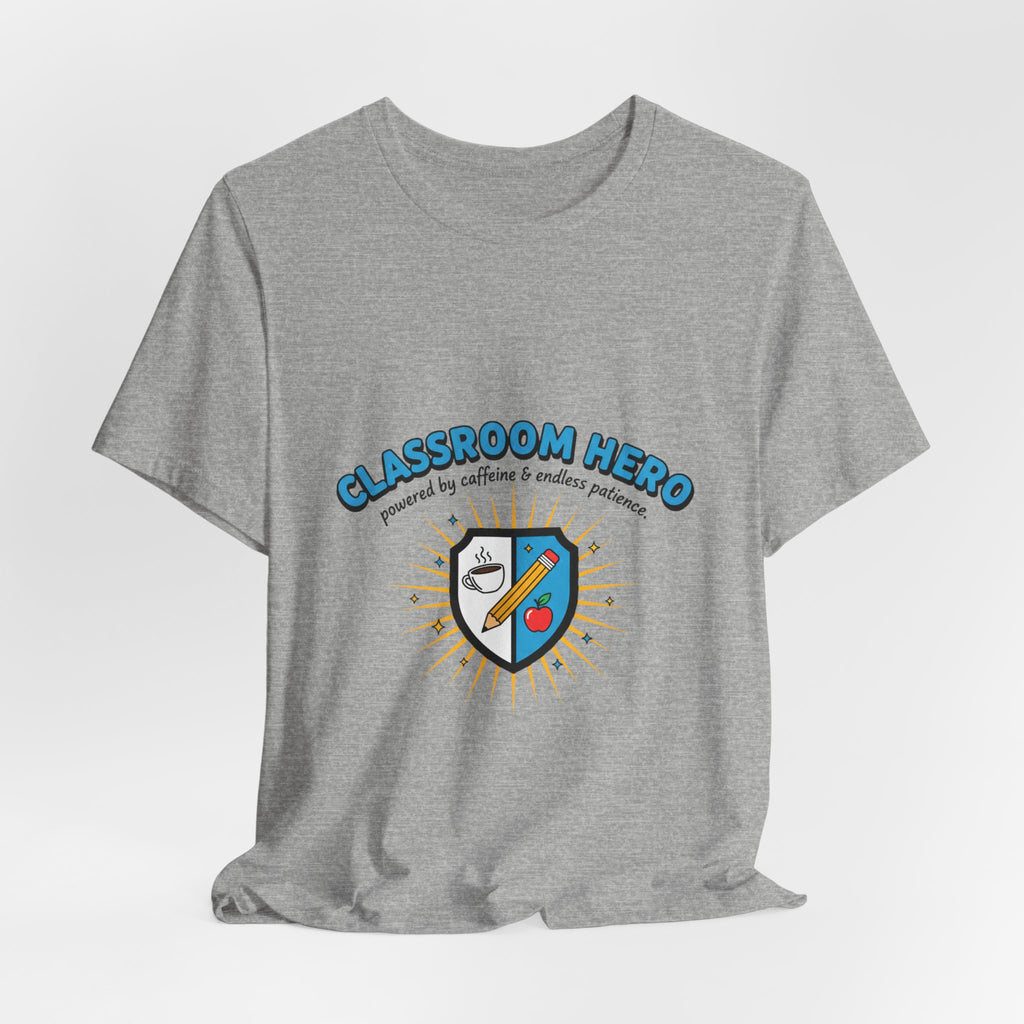 Classroom Hero Shield T-Shirt | teacher appreciation gifts, teacher shirt