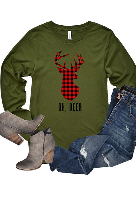 Oh deer long sleeve 1215