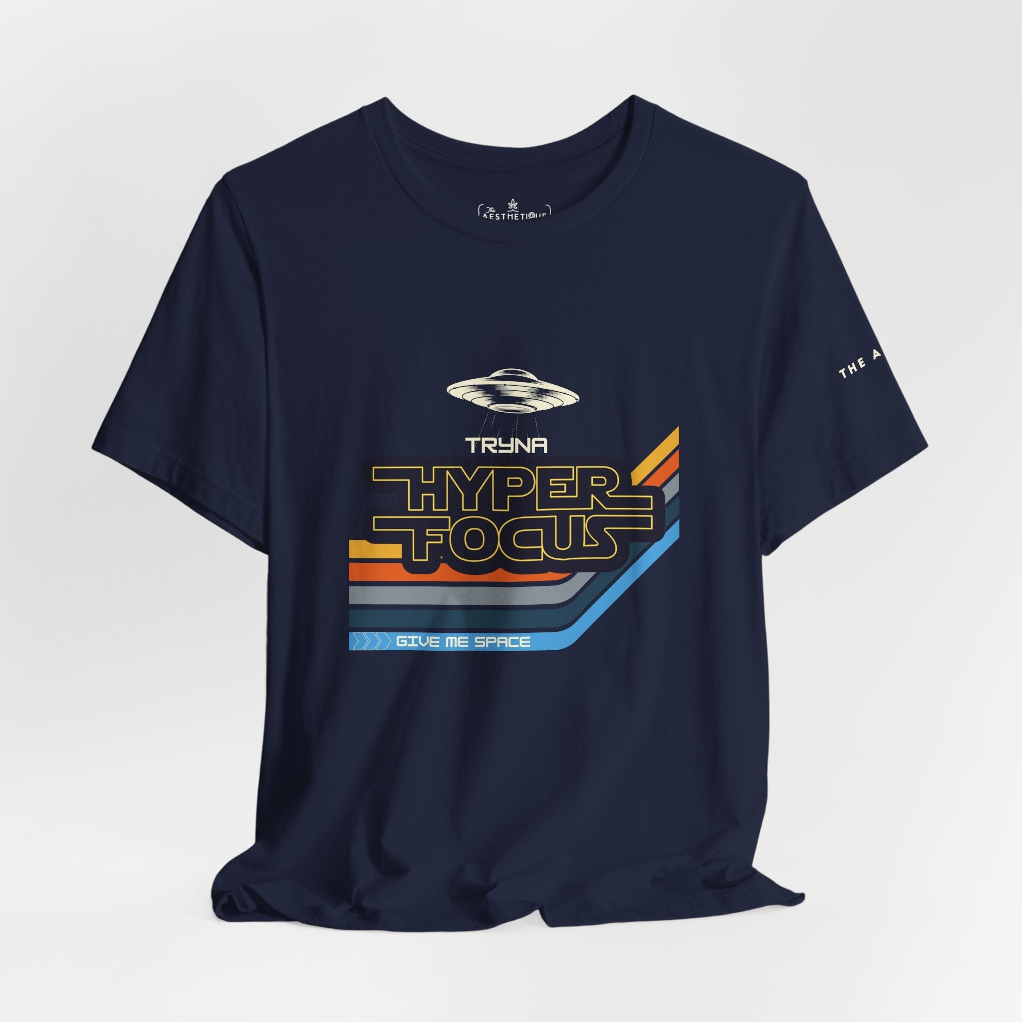 Tryna Hyperfocus Give Me Space ADHD/AuDHD/Autism - Adult Unisex Jersey Tee