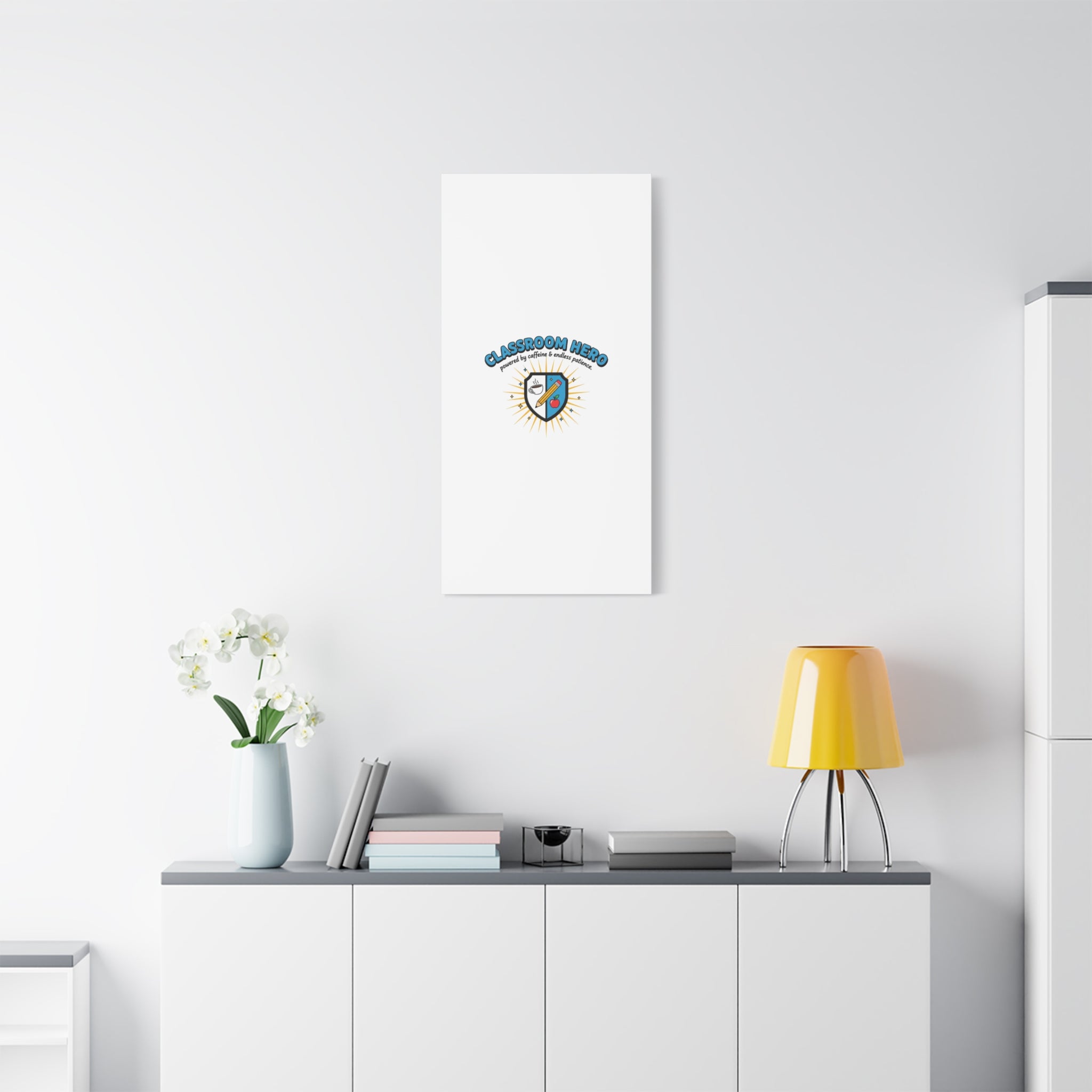 Classroom Hero Canvas Wall Art | Teacher Appreciation Gifts, Teacher Life