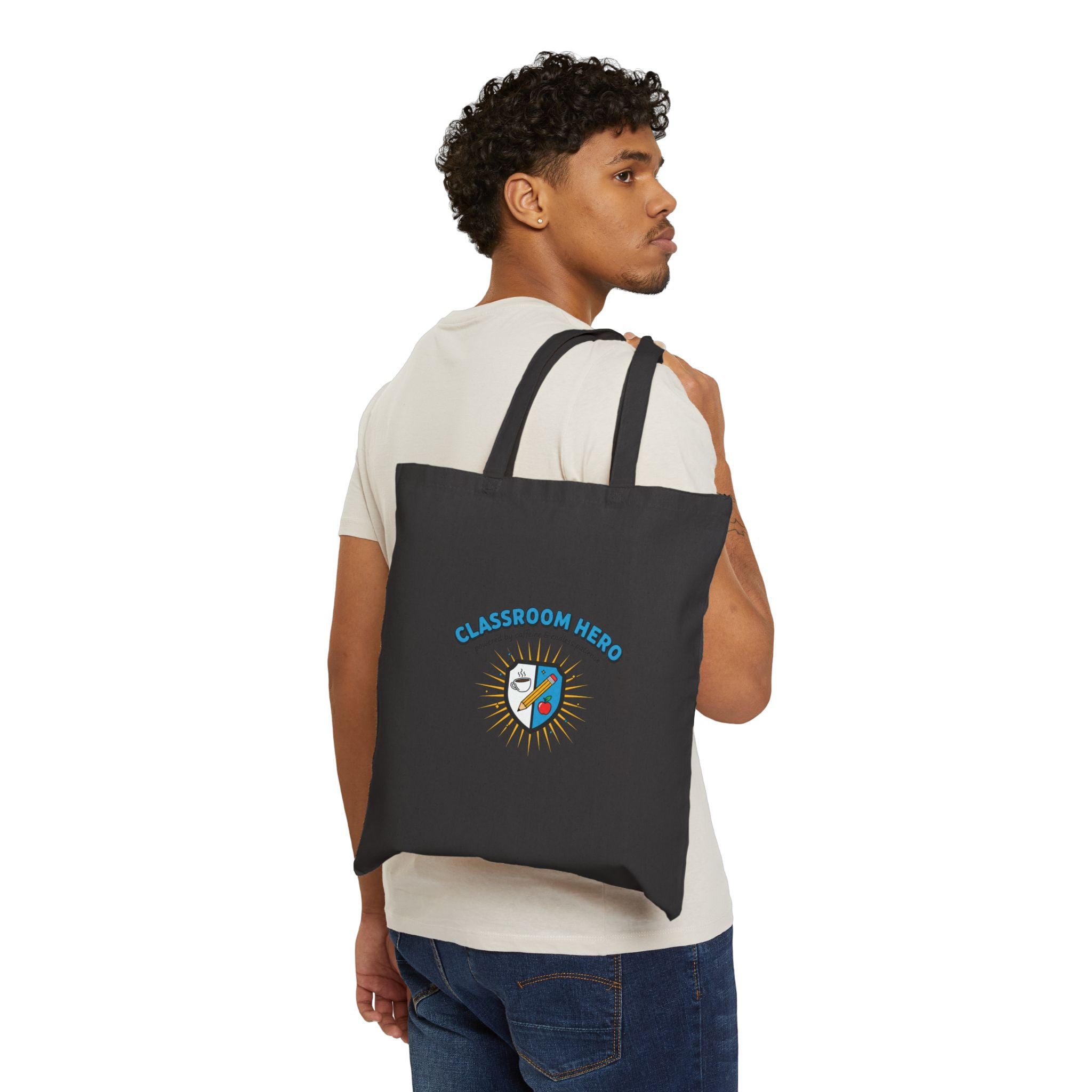 Classroom Hero Tote | Teacher Appreciation Tote, Teacher Life Canvas