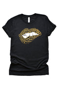 Gold Leopard Biting Lip-1272