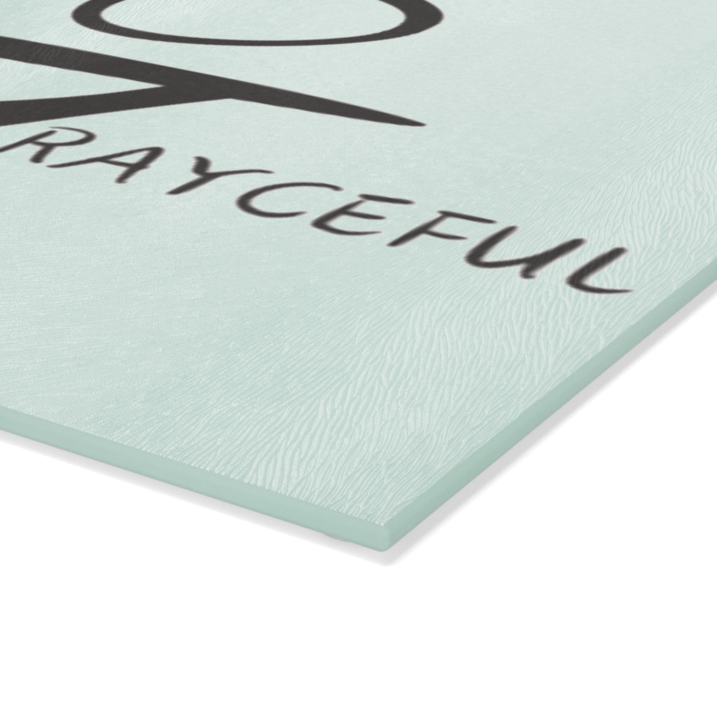 Glass Cutting Board Signature Grayceful