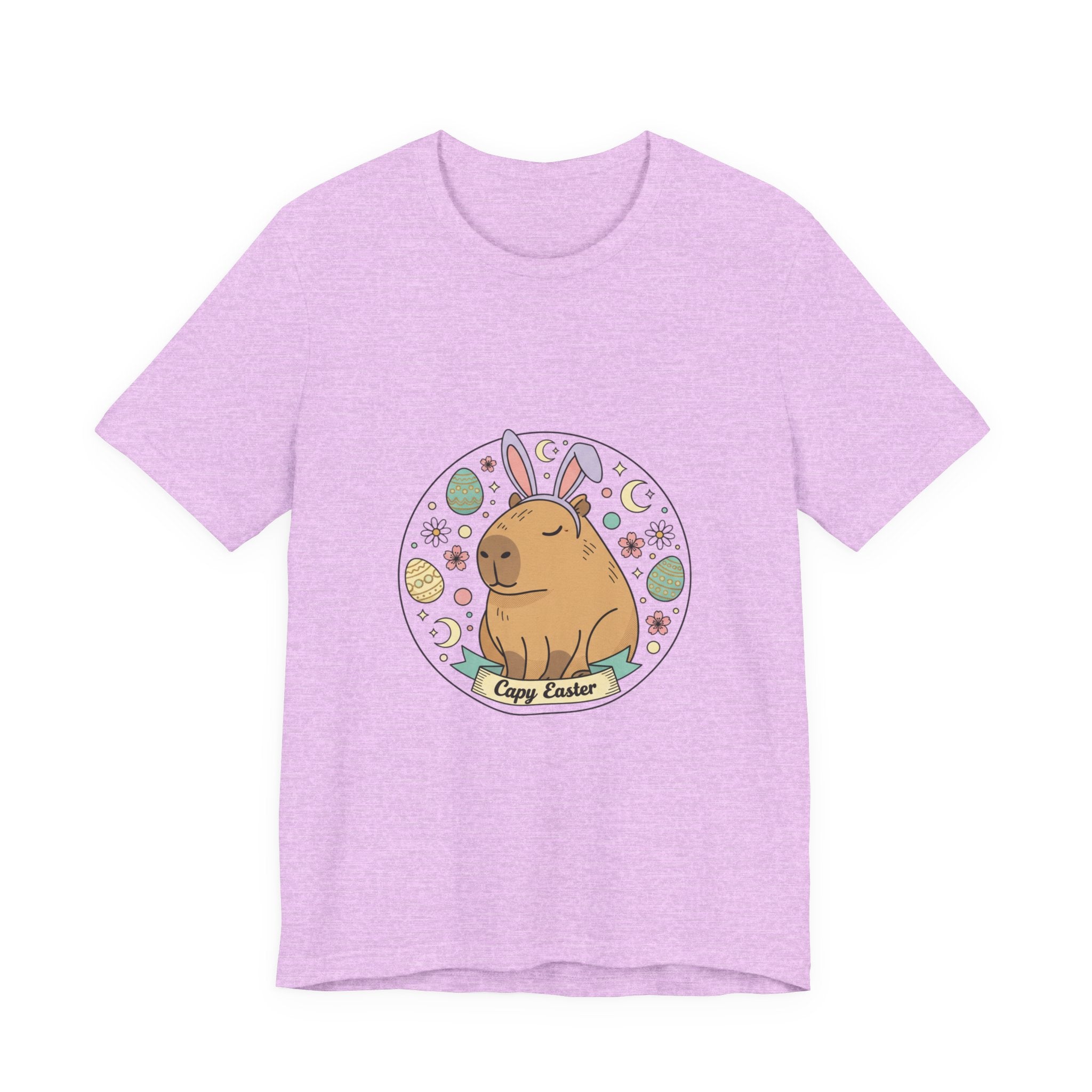 Cozy Easter Bunny Aesthetic Tee | Pastel Spring, Vintage Easter Cottagecore