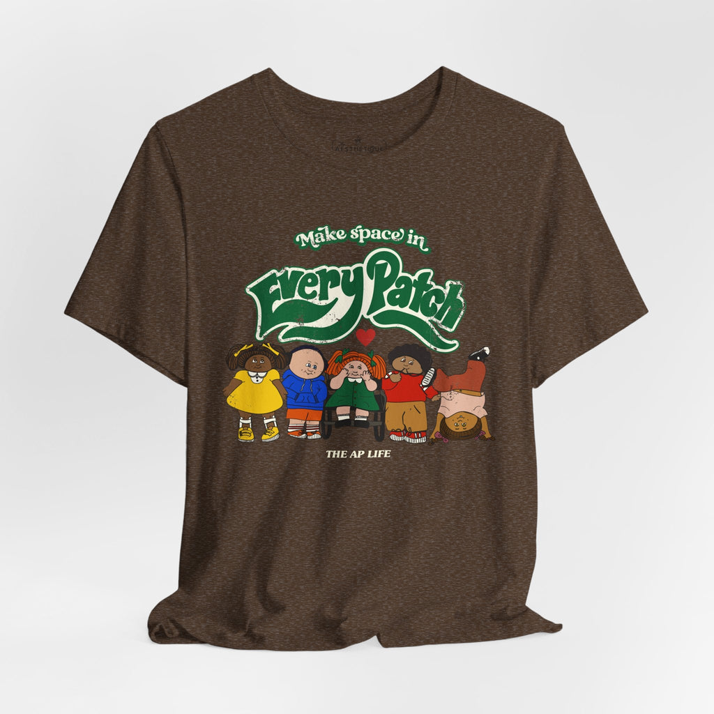 Make Space in Every Patch - Inclusion Matters - Adult Unisex Jersey Tee