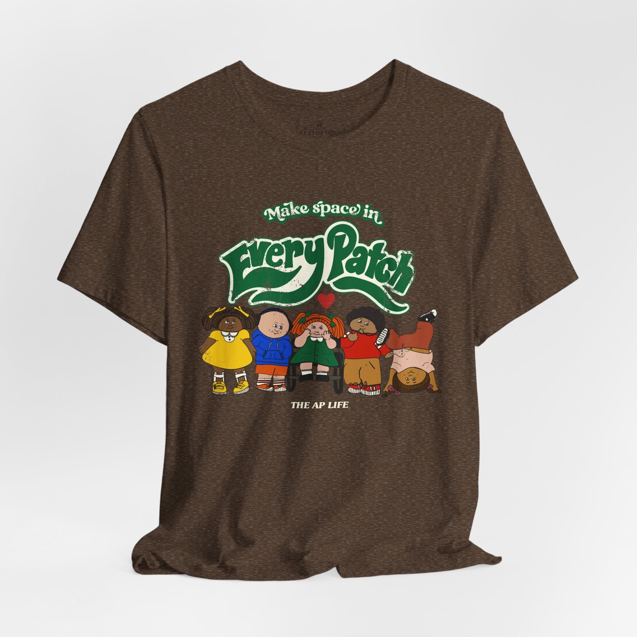 Make Space in Every Patch - Inclusion Matters - Adult Unisex Jersey Tee
