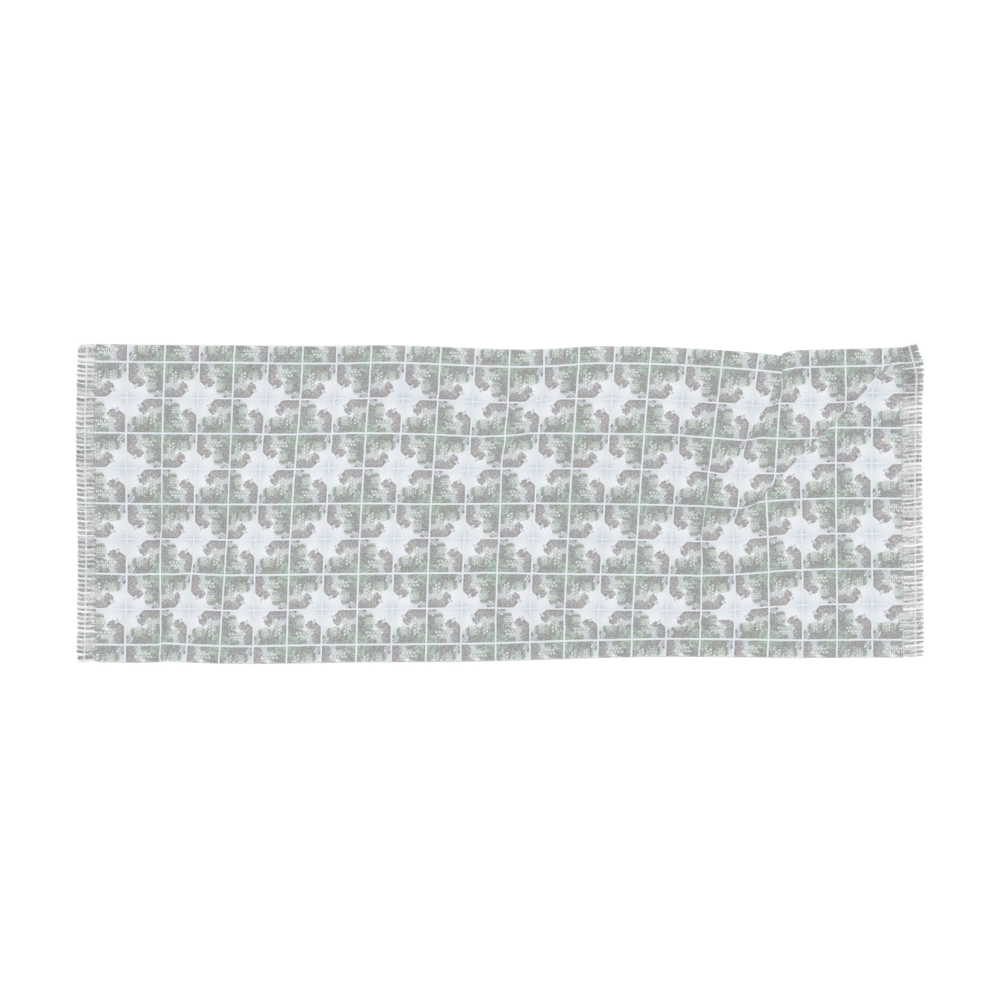 Wreck the Tree Christmas Light Scarf