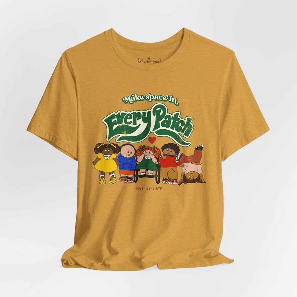 Make Space in Every Patch - Inclusion Matters - Adult Unisex Jersey Tee