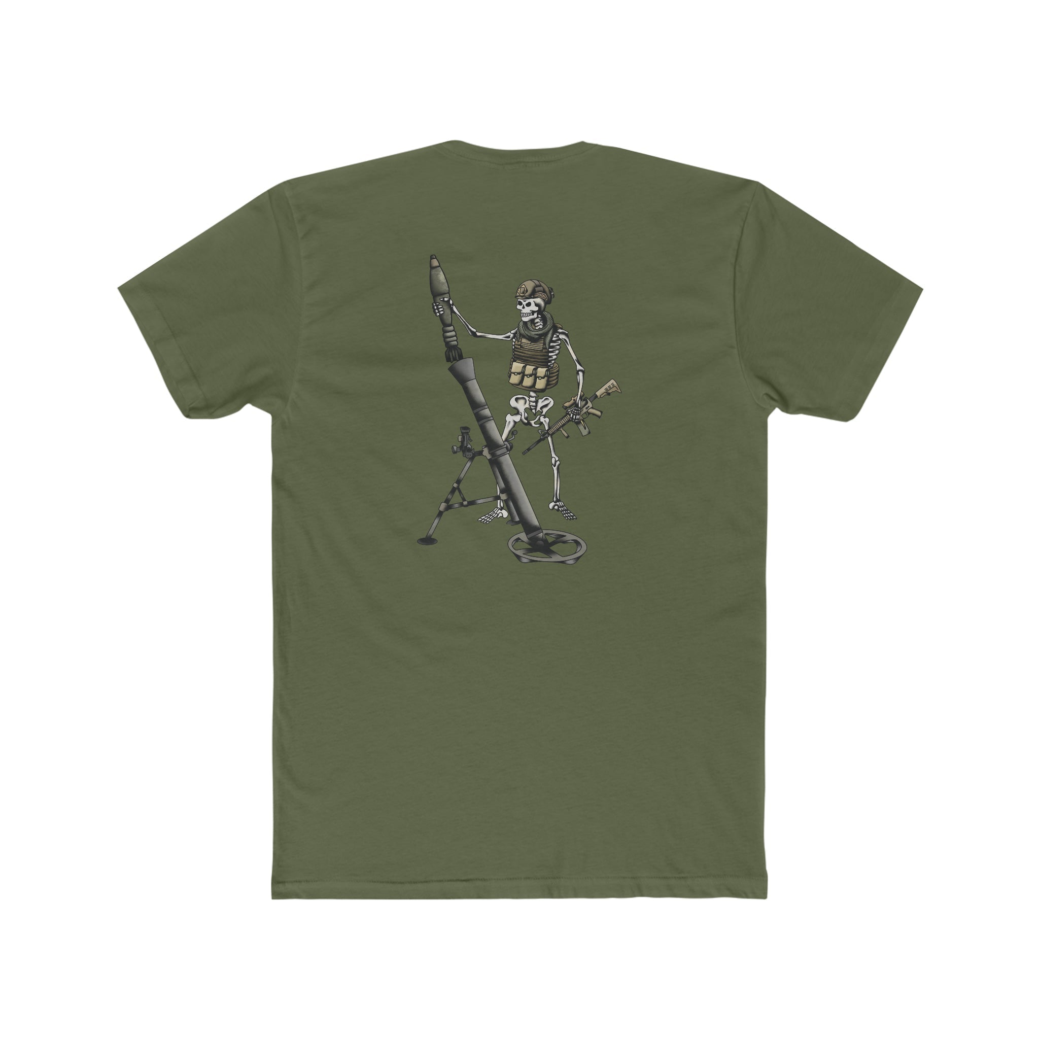 Skeleton with Mortar - Crew Tee